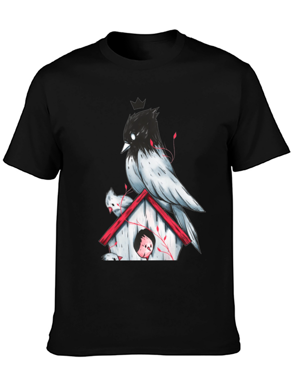Birdhouse Graphic Tee - Unique Design