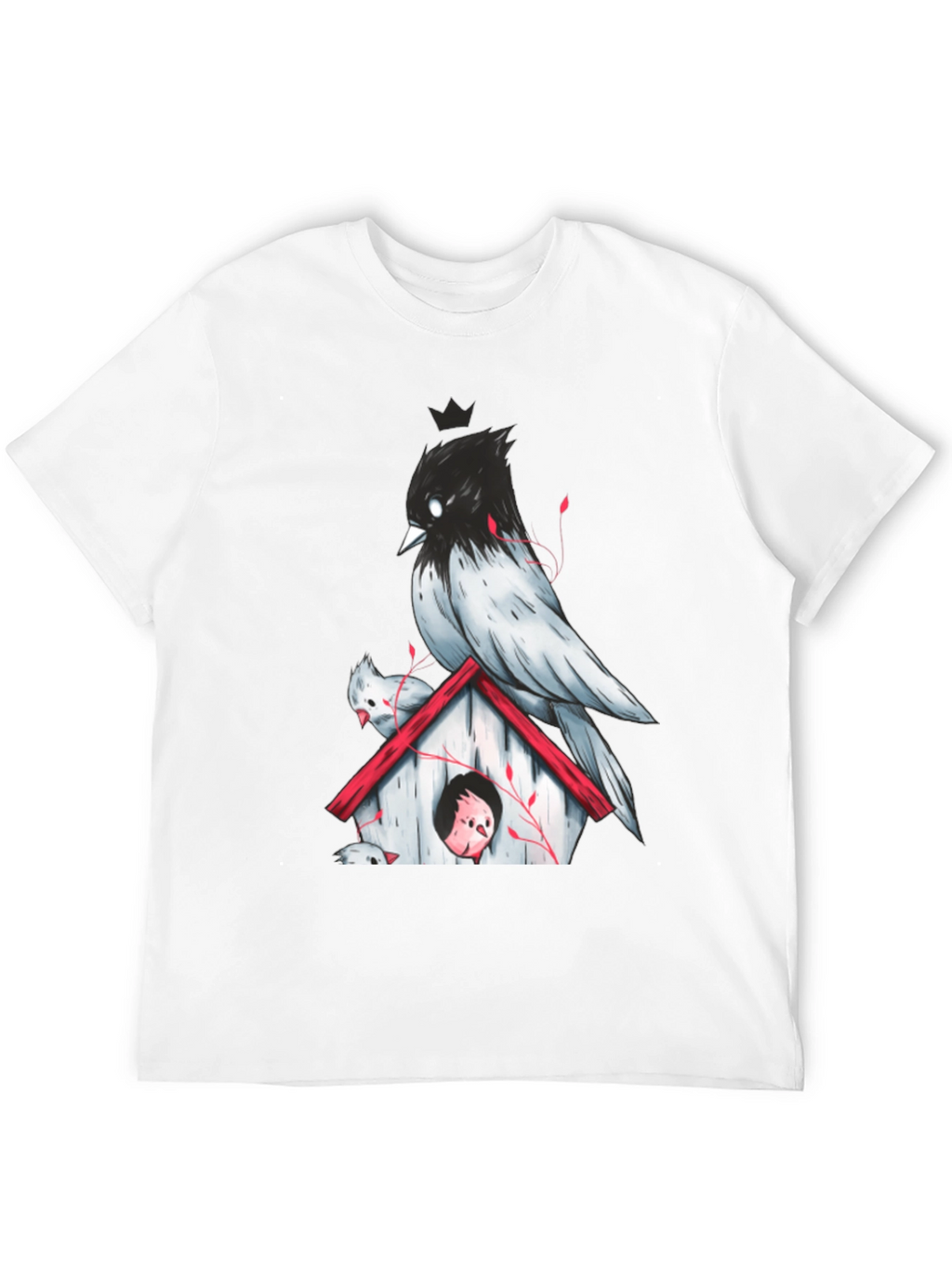 Birdhouse Graphic Tee - Unique Design
