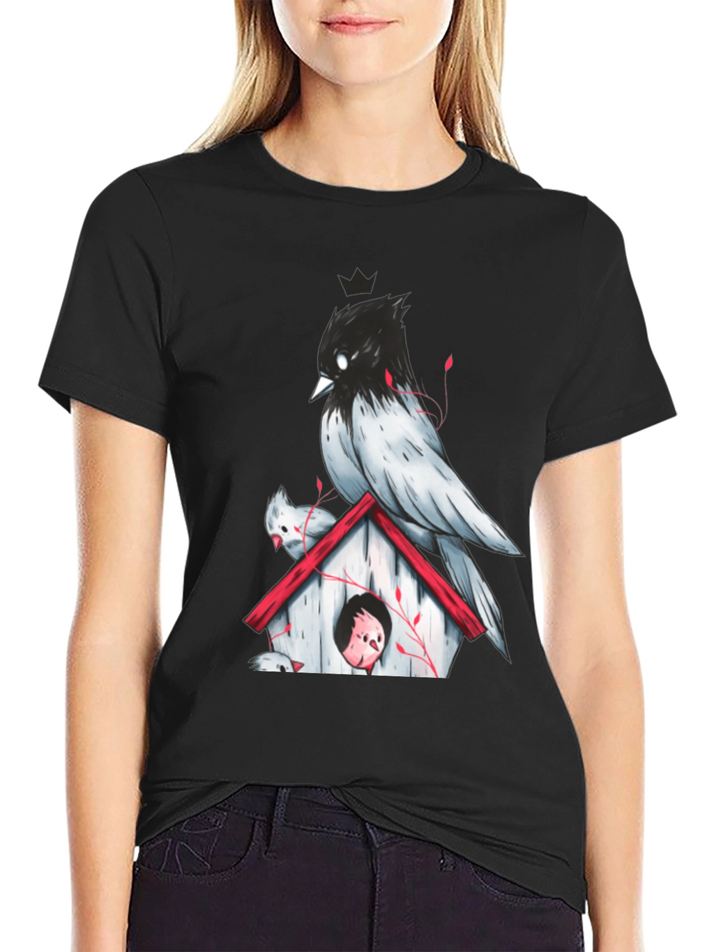 Birdhouse Graphic Tee - Unique Design