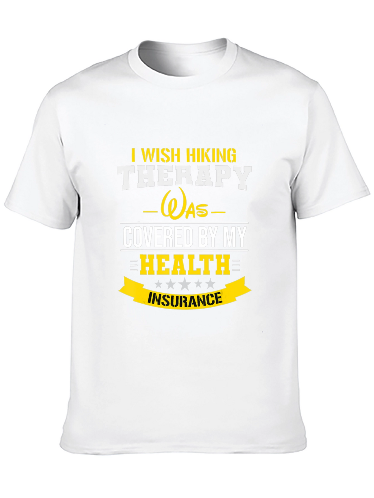 Funny Hiking Therapy T-Shirt