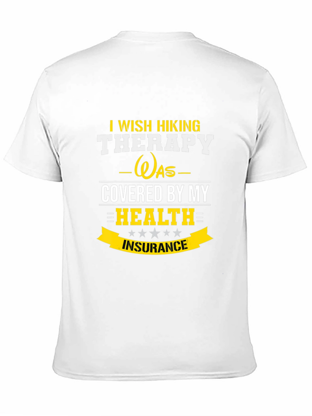 Funny Hiking Therapy T-Shirt