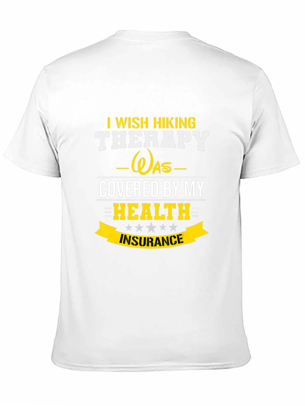 Funny Hiking Therapy T-Shirt