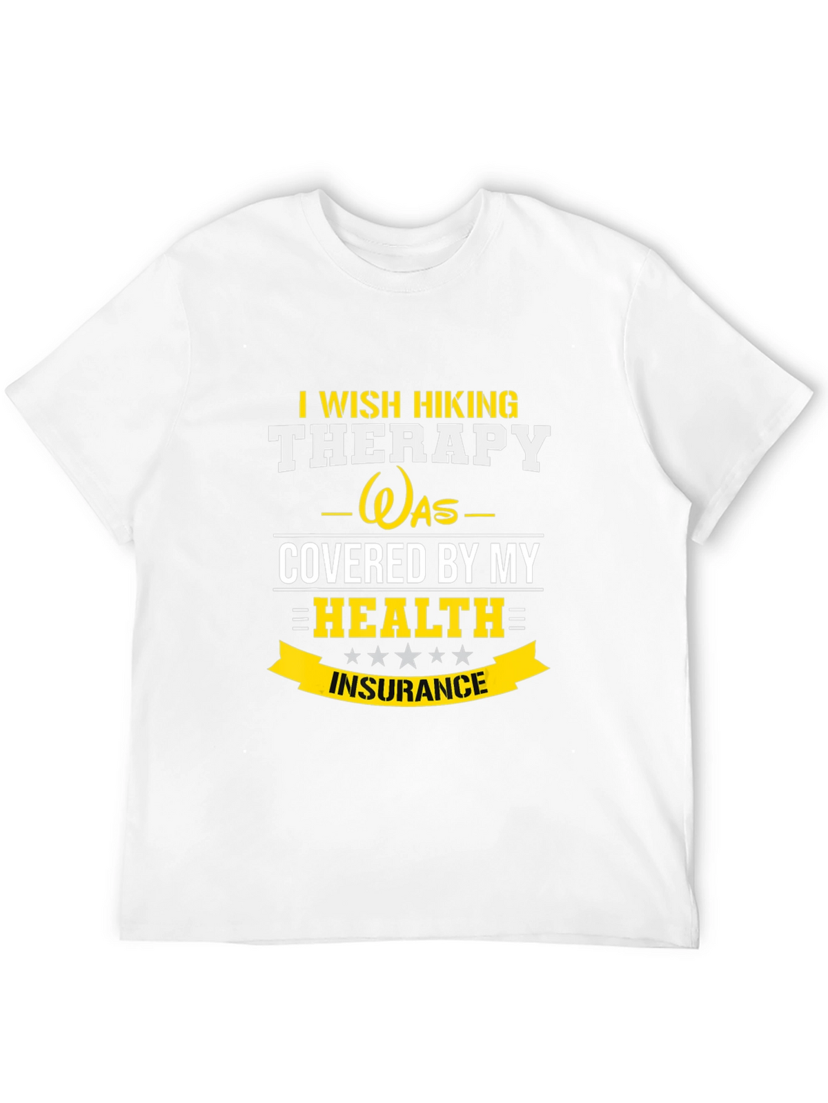 Funny Hiking Therapy T-Shirt