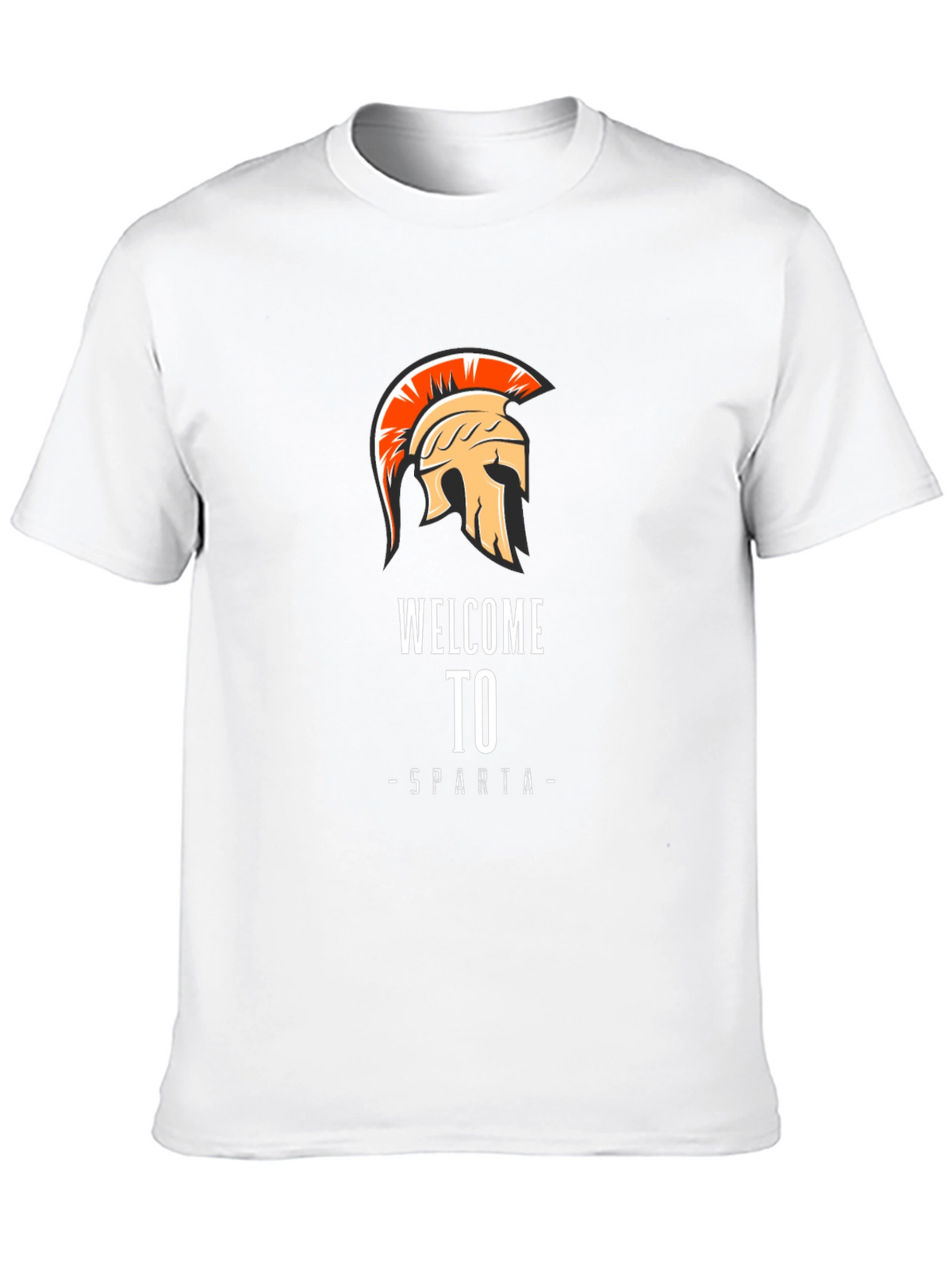 Welcome to Sparta Graphic Tee - Black