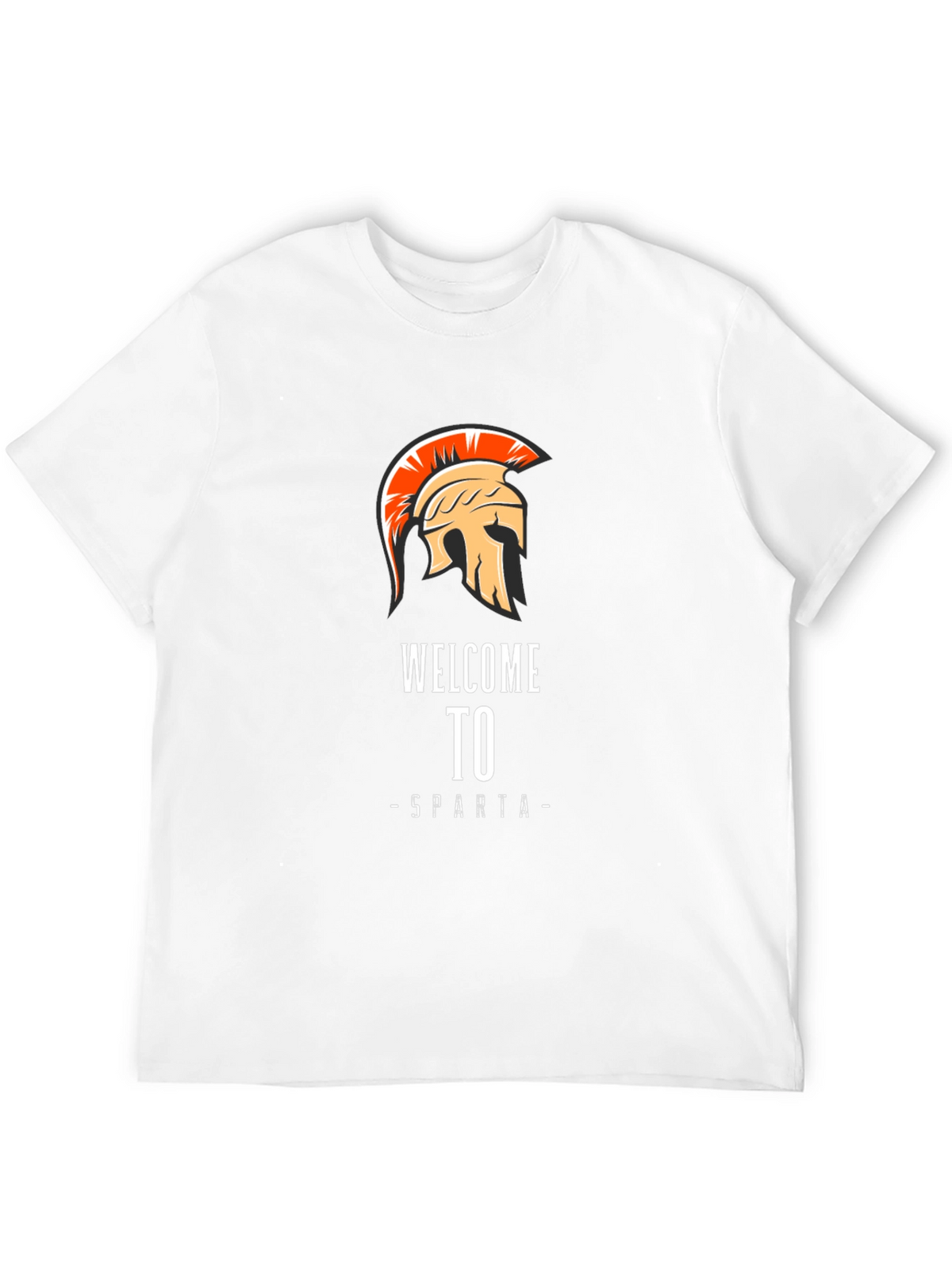 Welcome to Sparta Graphic Tee - Black