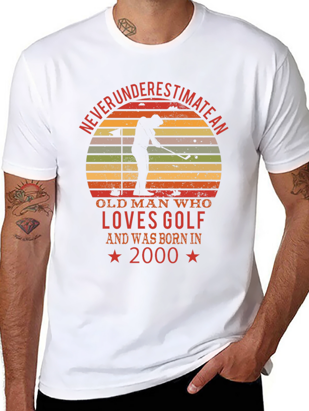Never Underestimate Golf T-Shirt