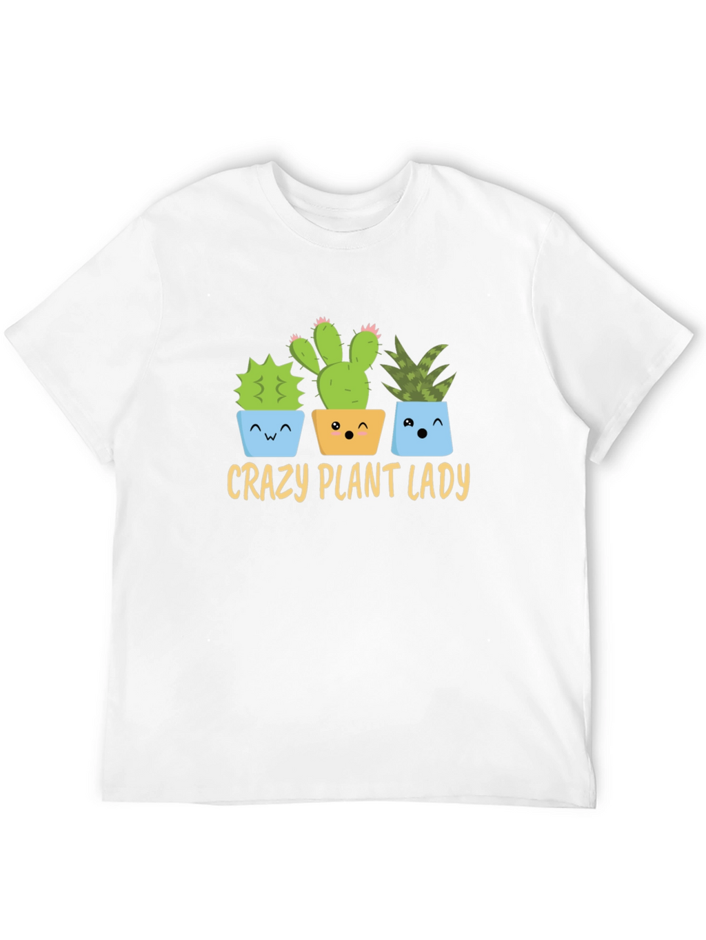 Crazy Plant Lady T-Shirt - Succulent Design