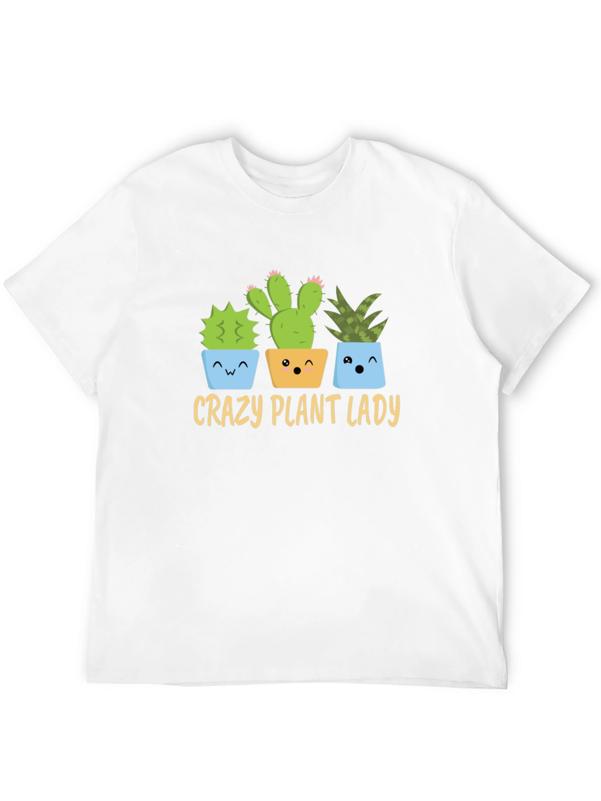 Crazy Plant Lady T-Shirt - Succulent Design