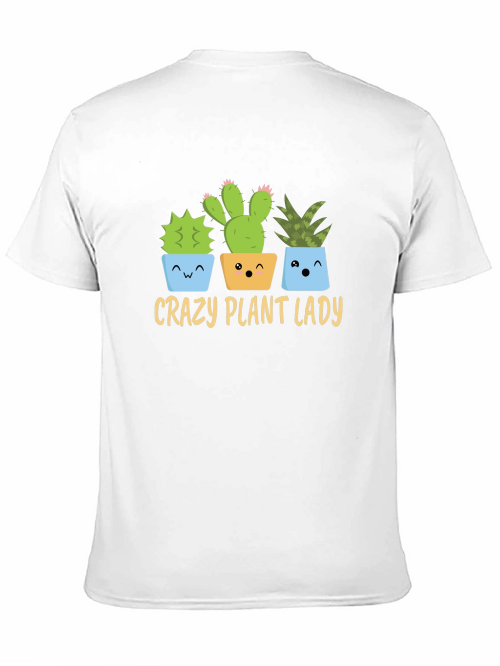 Crazy Plant Lady T-Shirt - Succulent Design