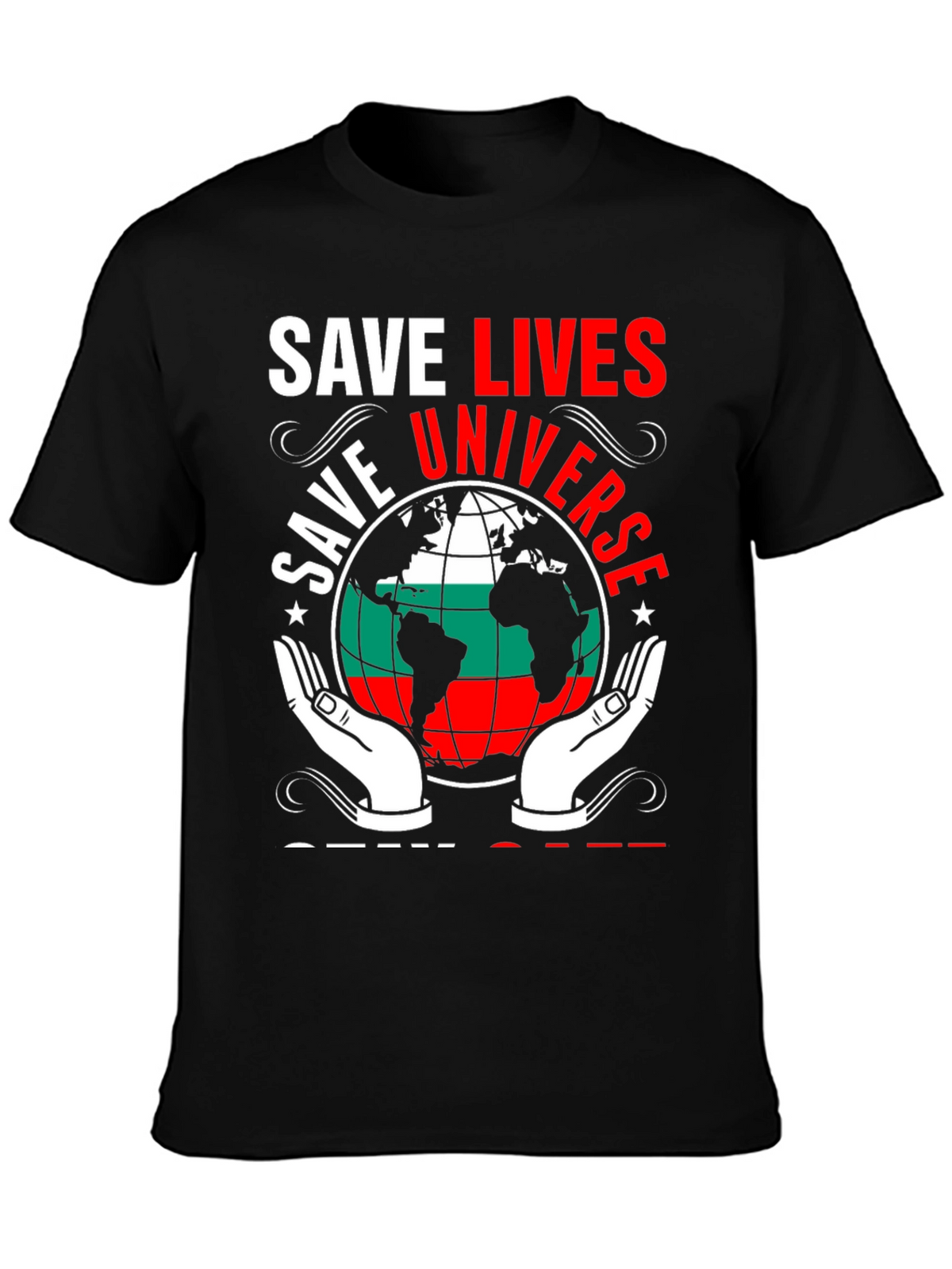 Save Lives Universe Graphic T-Shirt