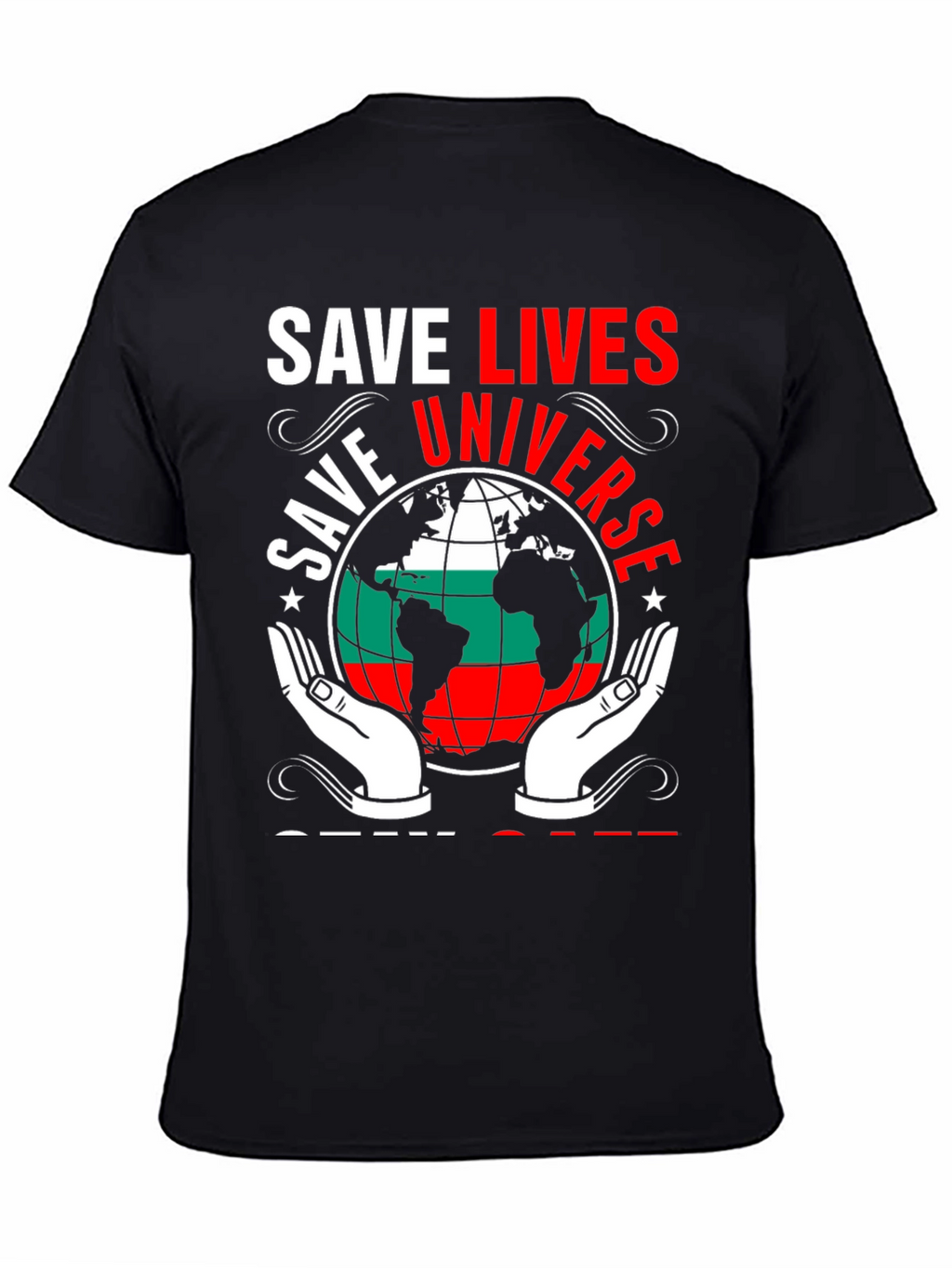 Save Lives Universe Graphic T-Shirt