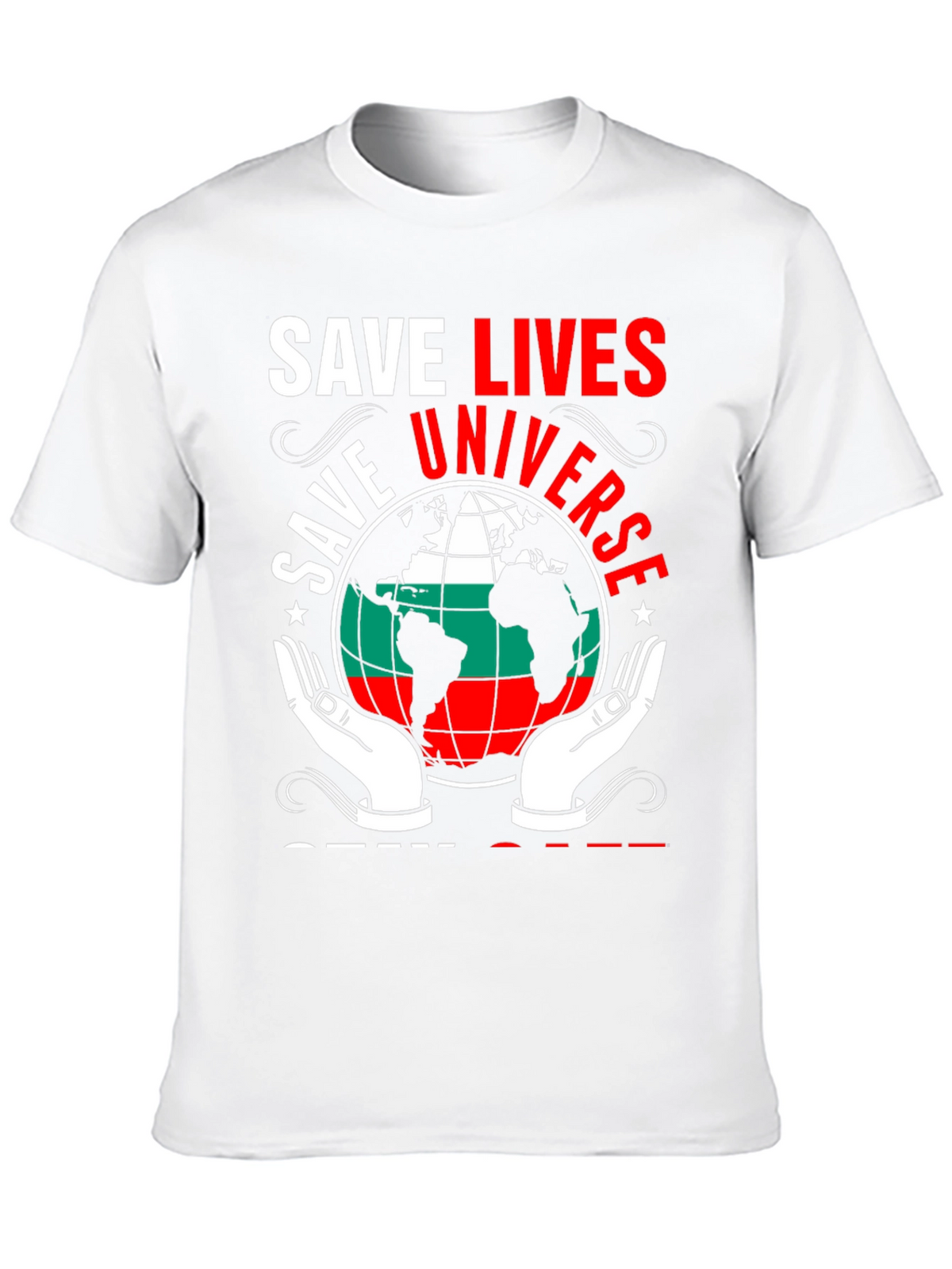 Save Lives Universe Graphic T-Shirt
