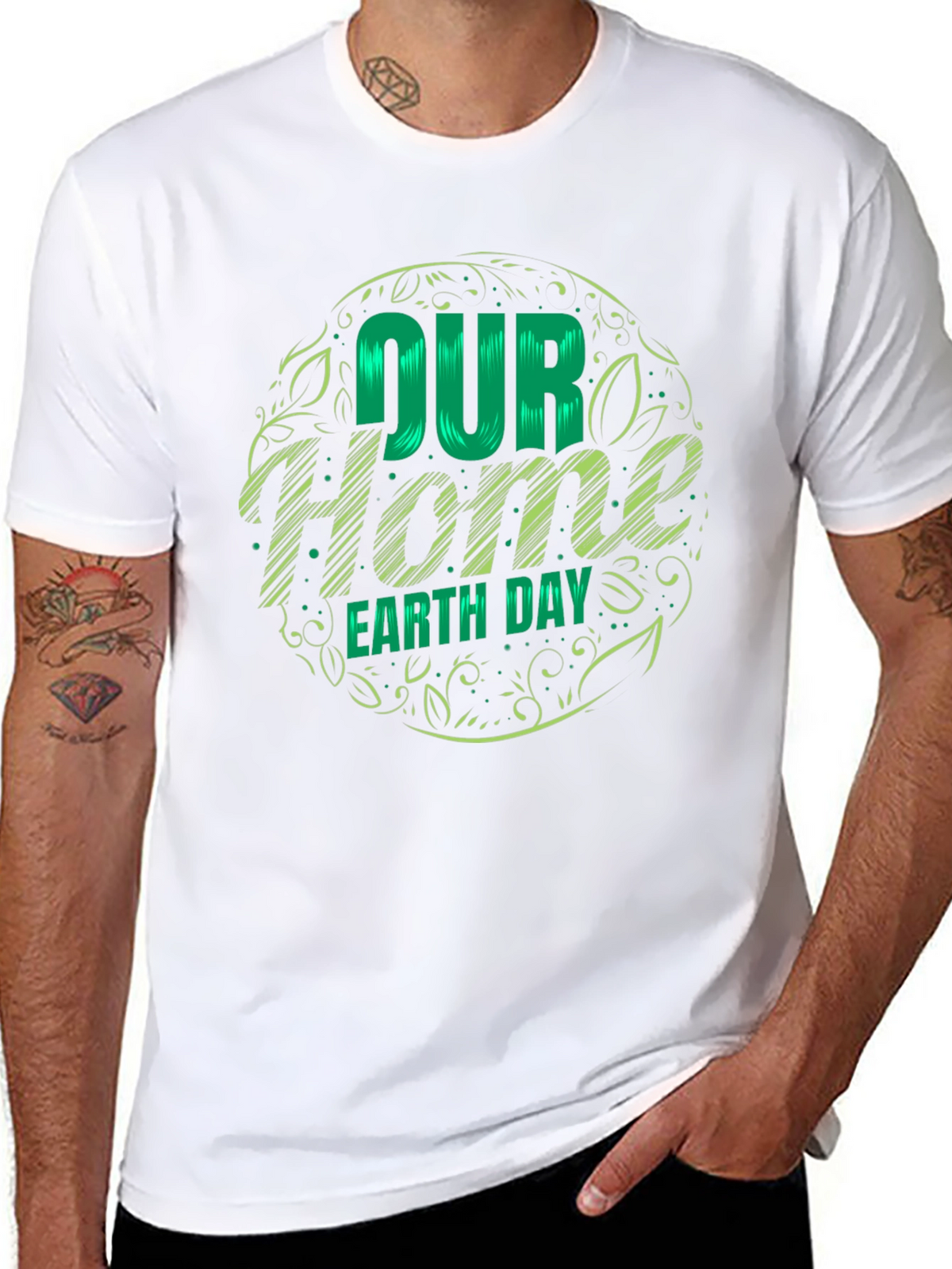 Our Home Earth Day Graphic T-Shirt