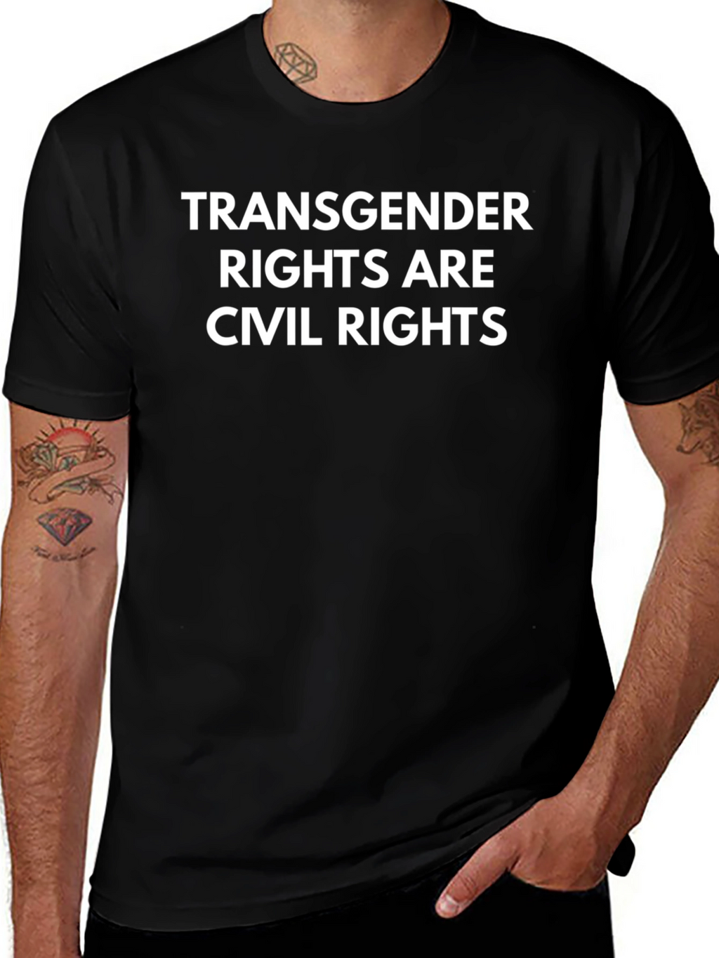 Transgender Rights Are Civil Rights Graphic T-Shirt