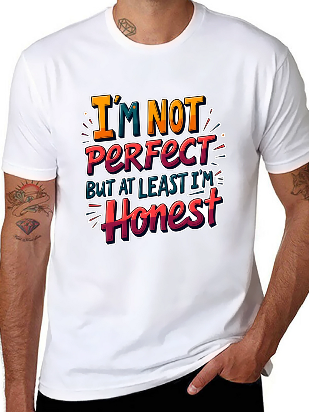Honest Graphic T-Shirt: Bold Statement Tee