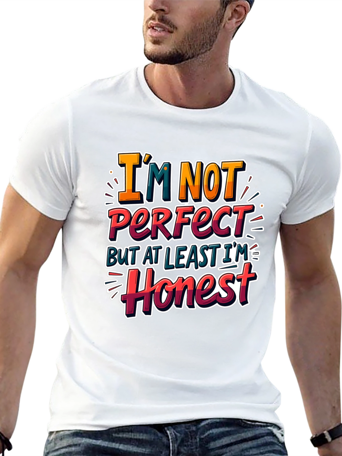 Honest Graphic T-Shirt: Bold Statement Tee
