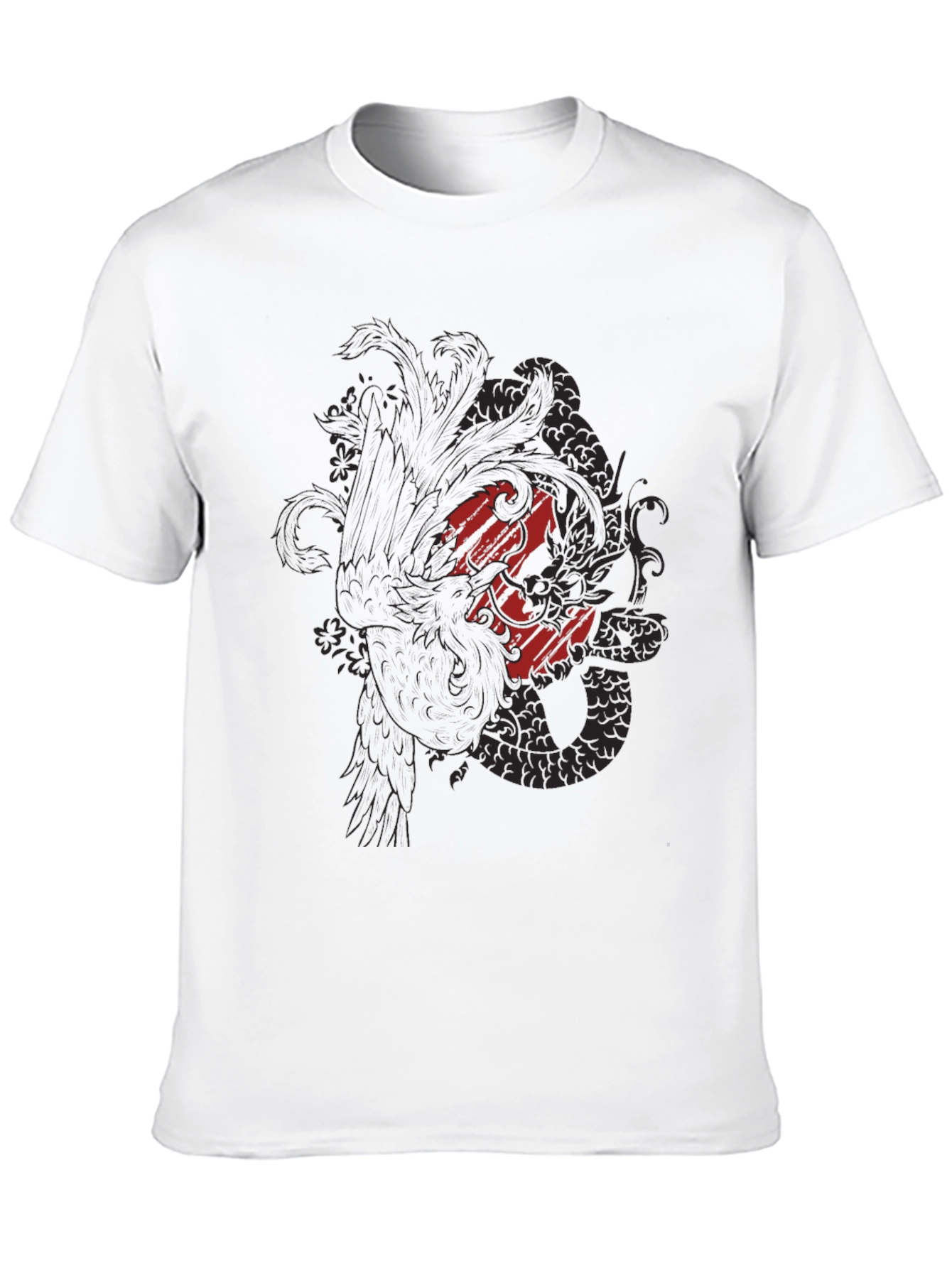 Dragon Graphic Black T-Shirt