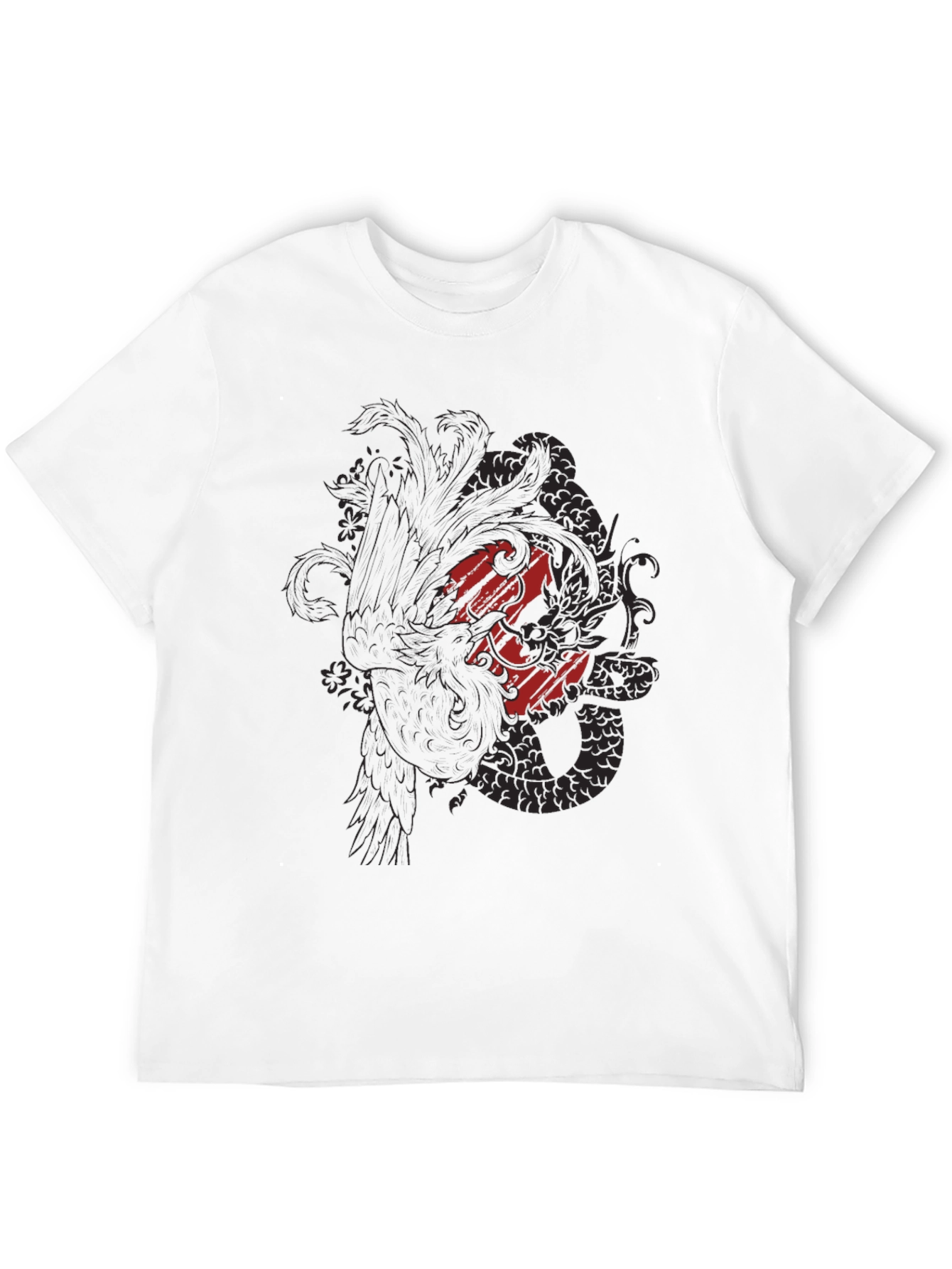 Dragon Graphic Black T-Shirt