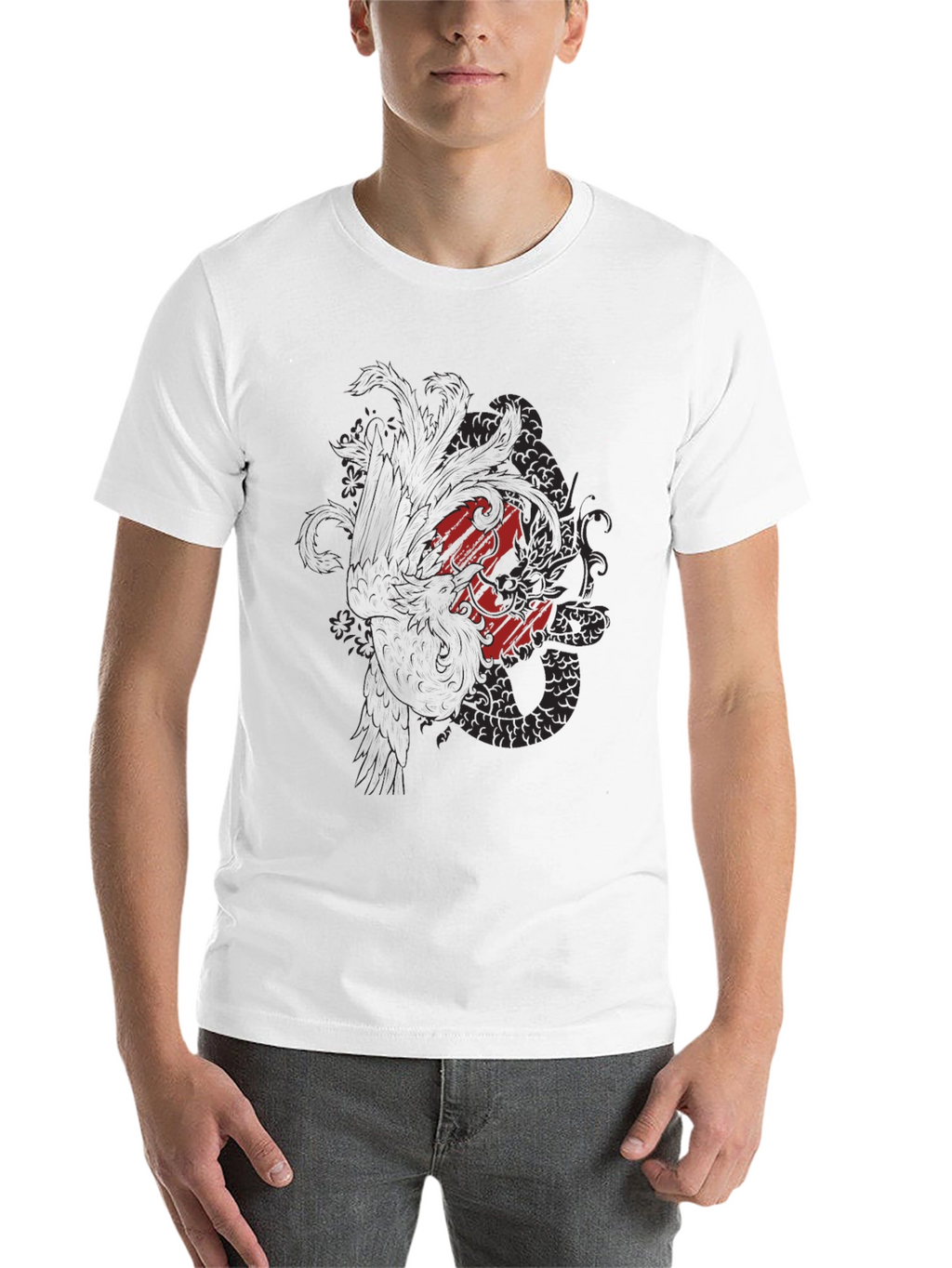 Dragon Graphic Black T-Shirt