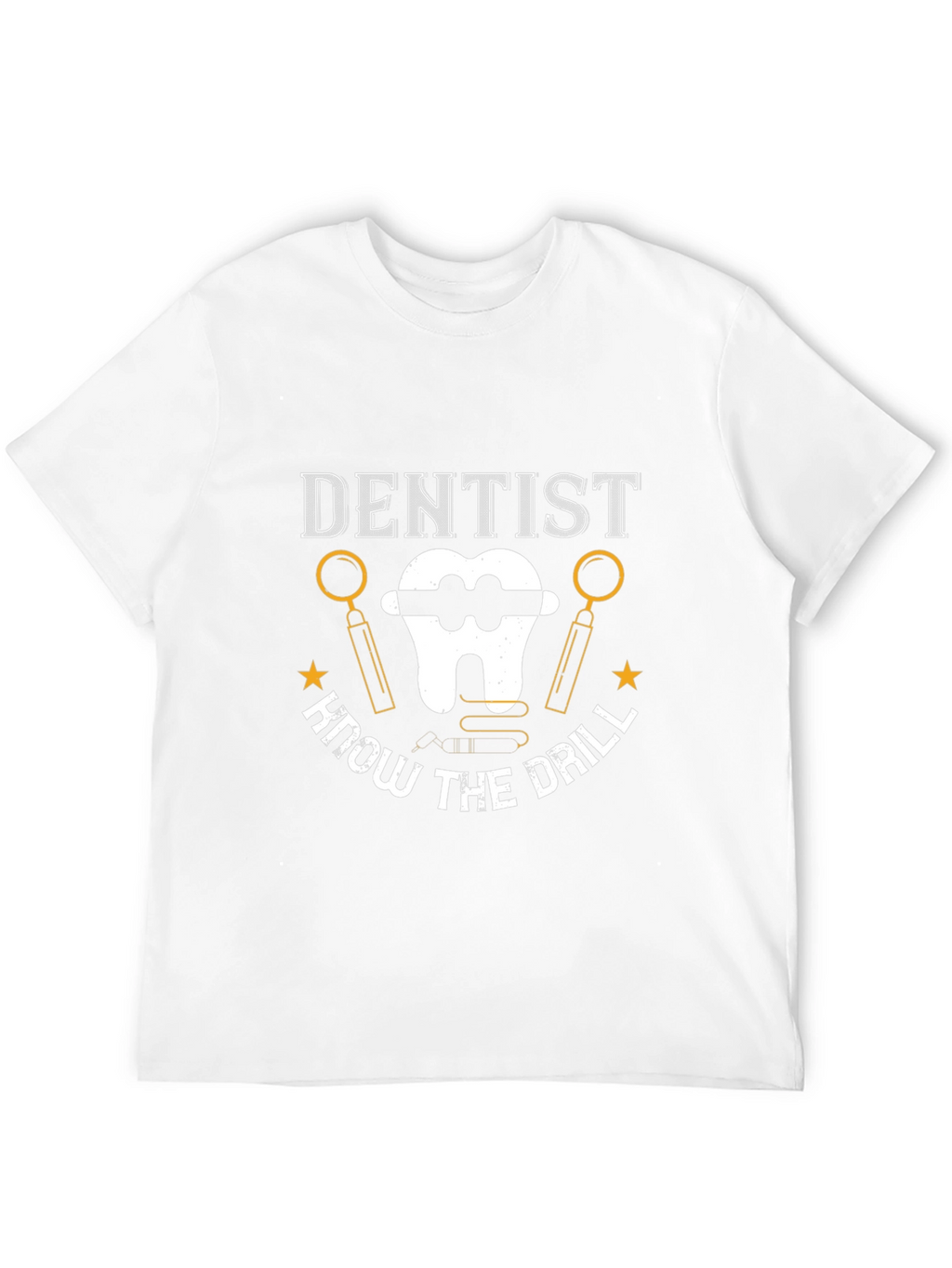 Dentist Know The Drill Black T-Shirt