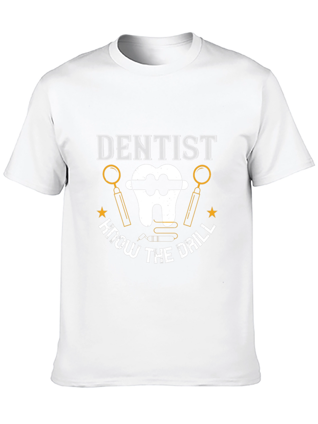 Dentist Know The Drill Black T-Shirt