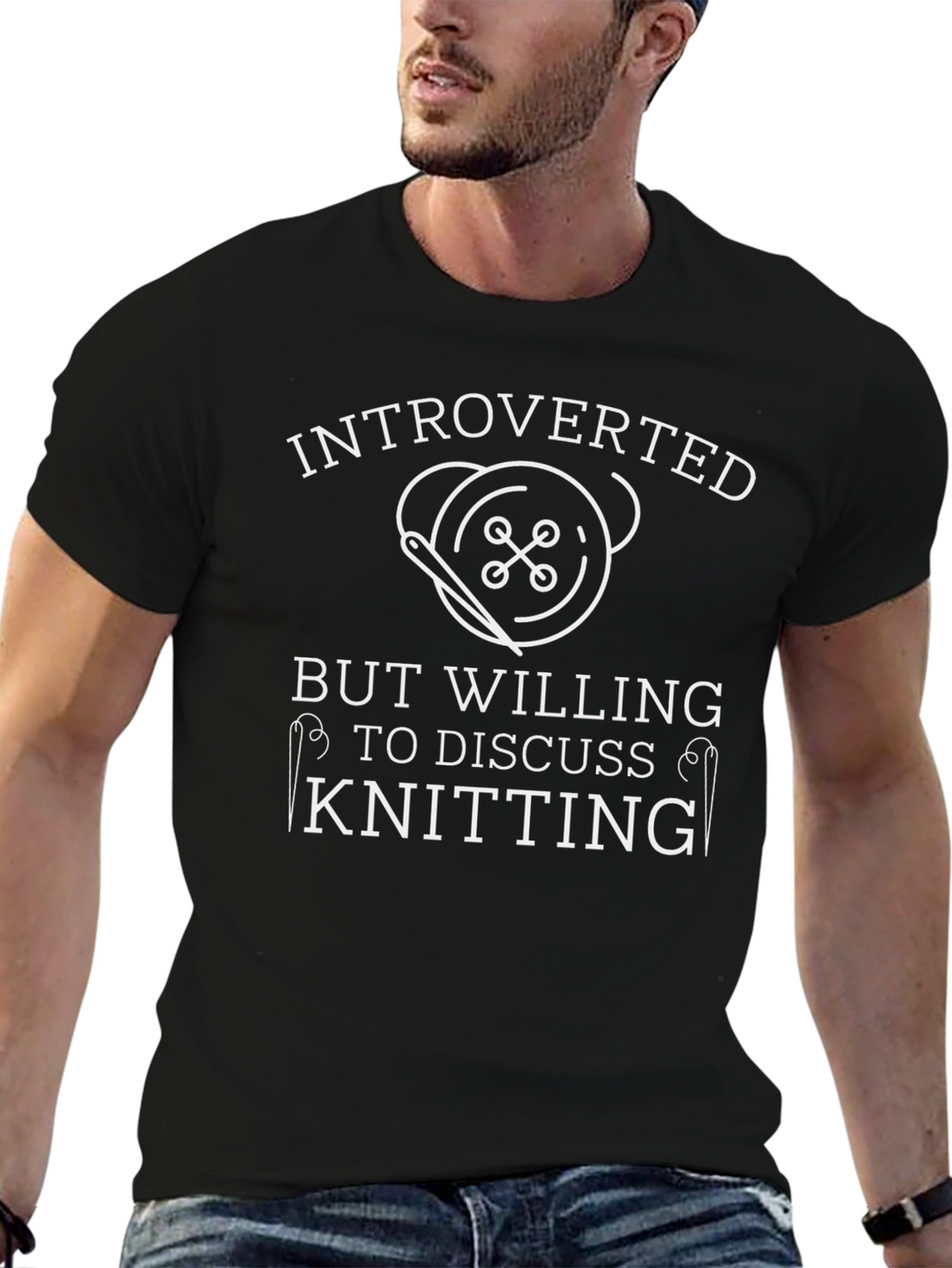 Introverted Knitting T-Shirt
