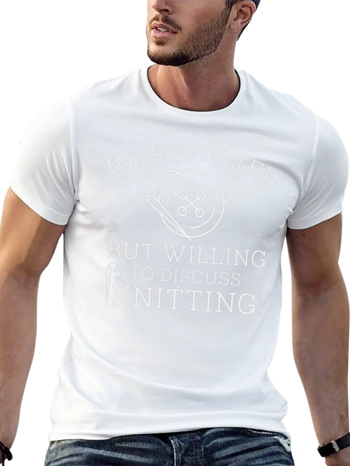 Introverted Knitting T-Shirt