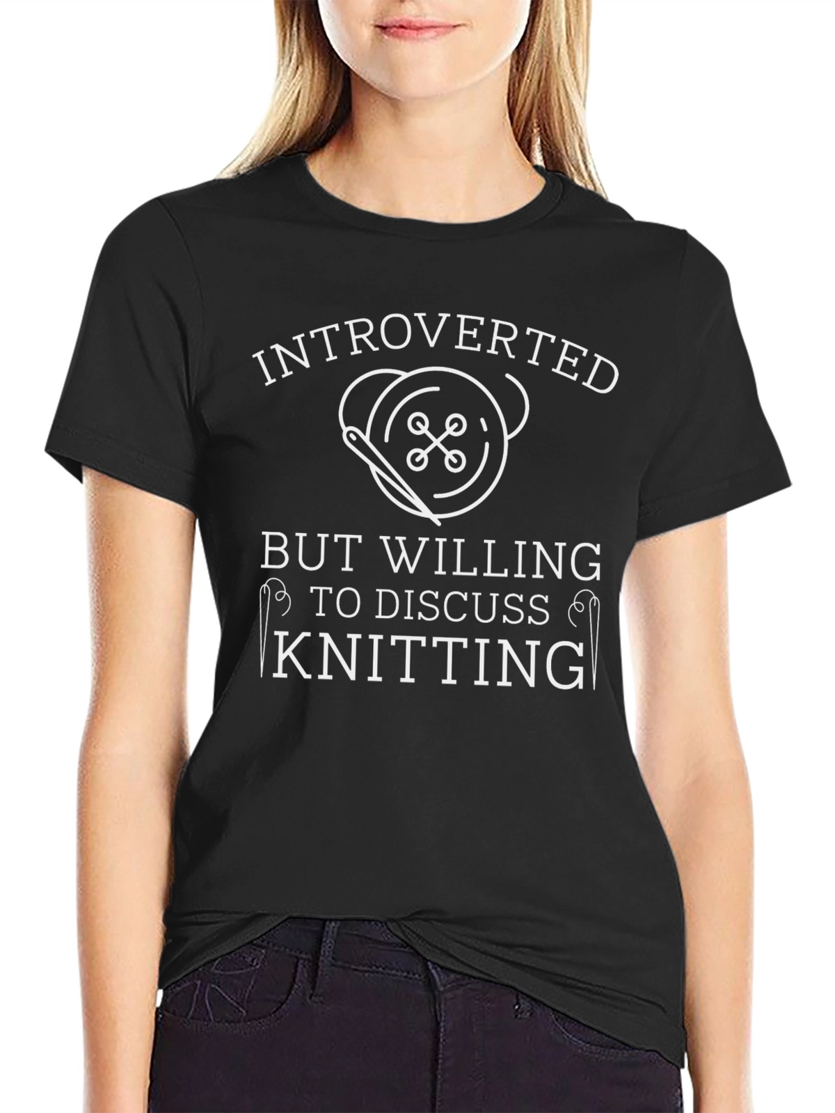 Introverted Knitting T-Shirt