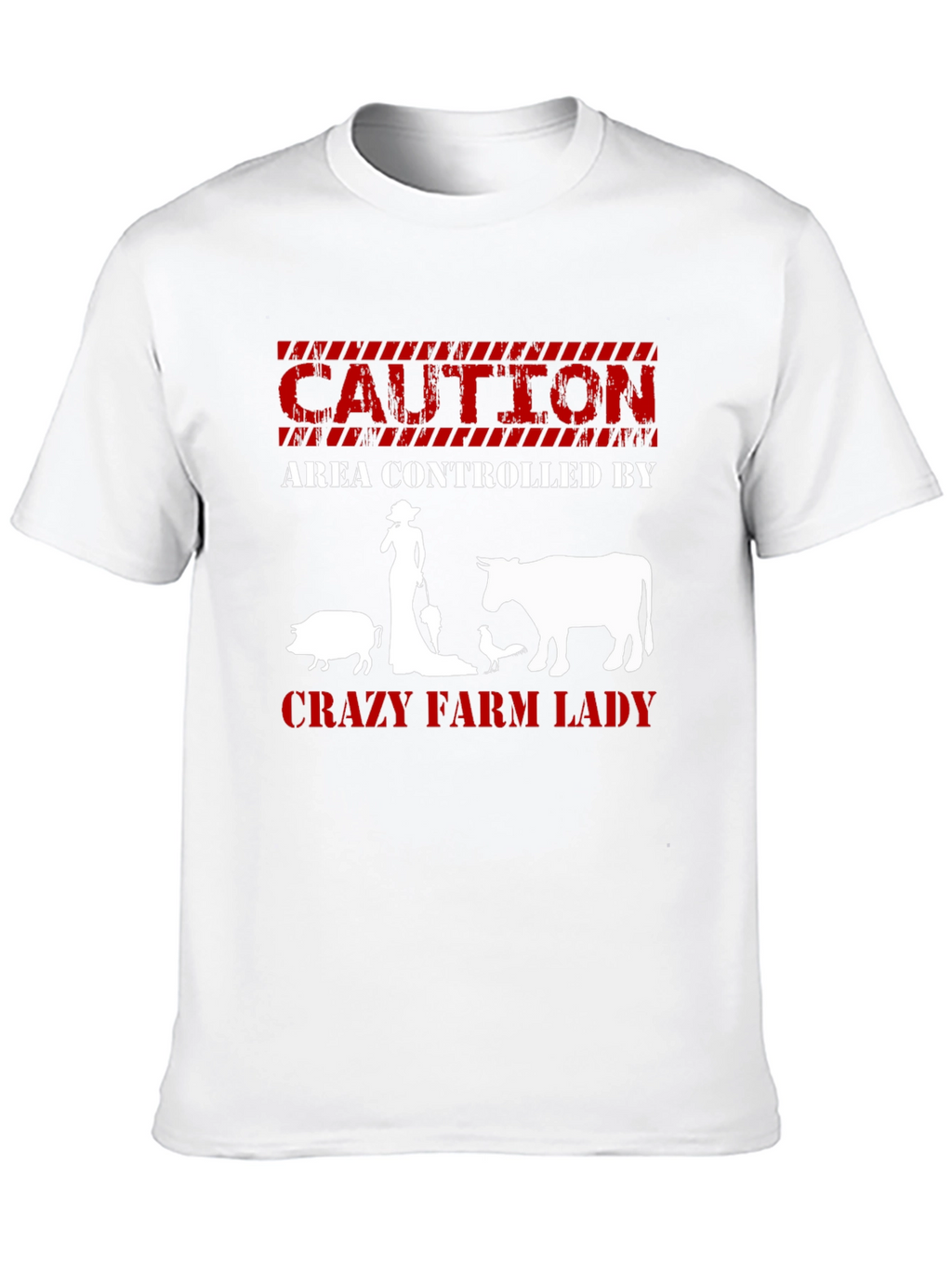 Crazy Farm Lady Graphic Tee