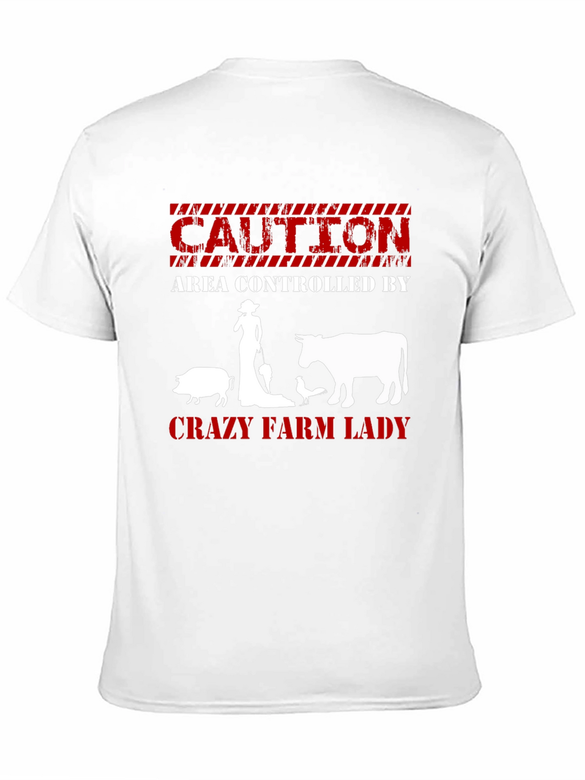 Crazy Farm Lady Graphic Tee