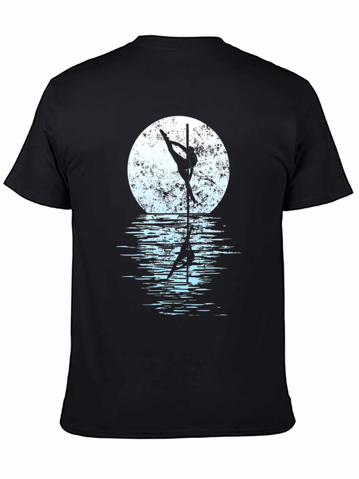 Pole Dancer Moon Reflection T-Shirt