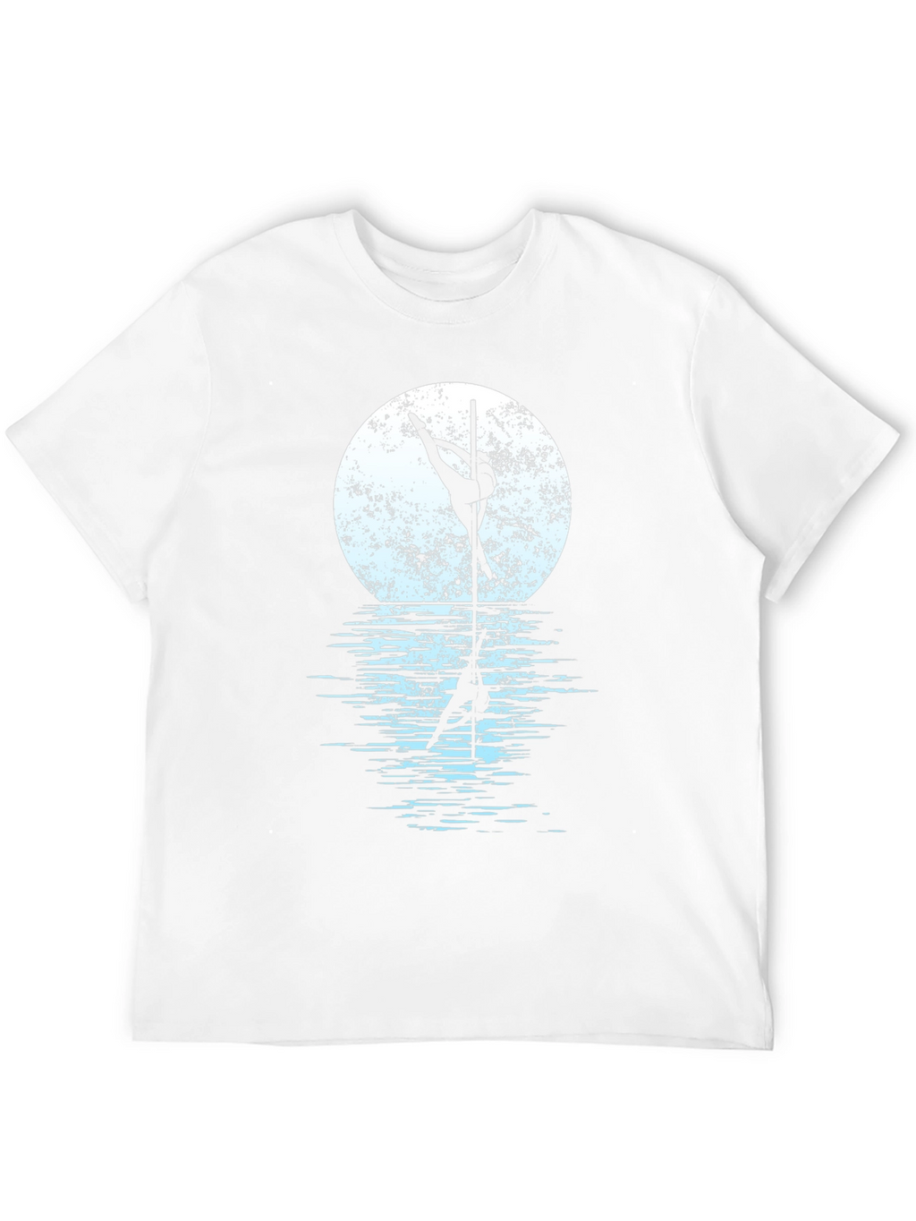 Pole Dancer Moon Reflection T-Shirt