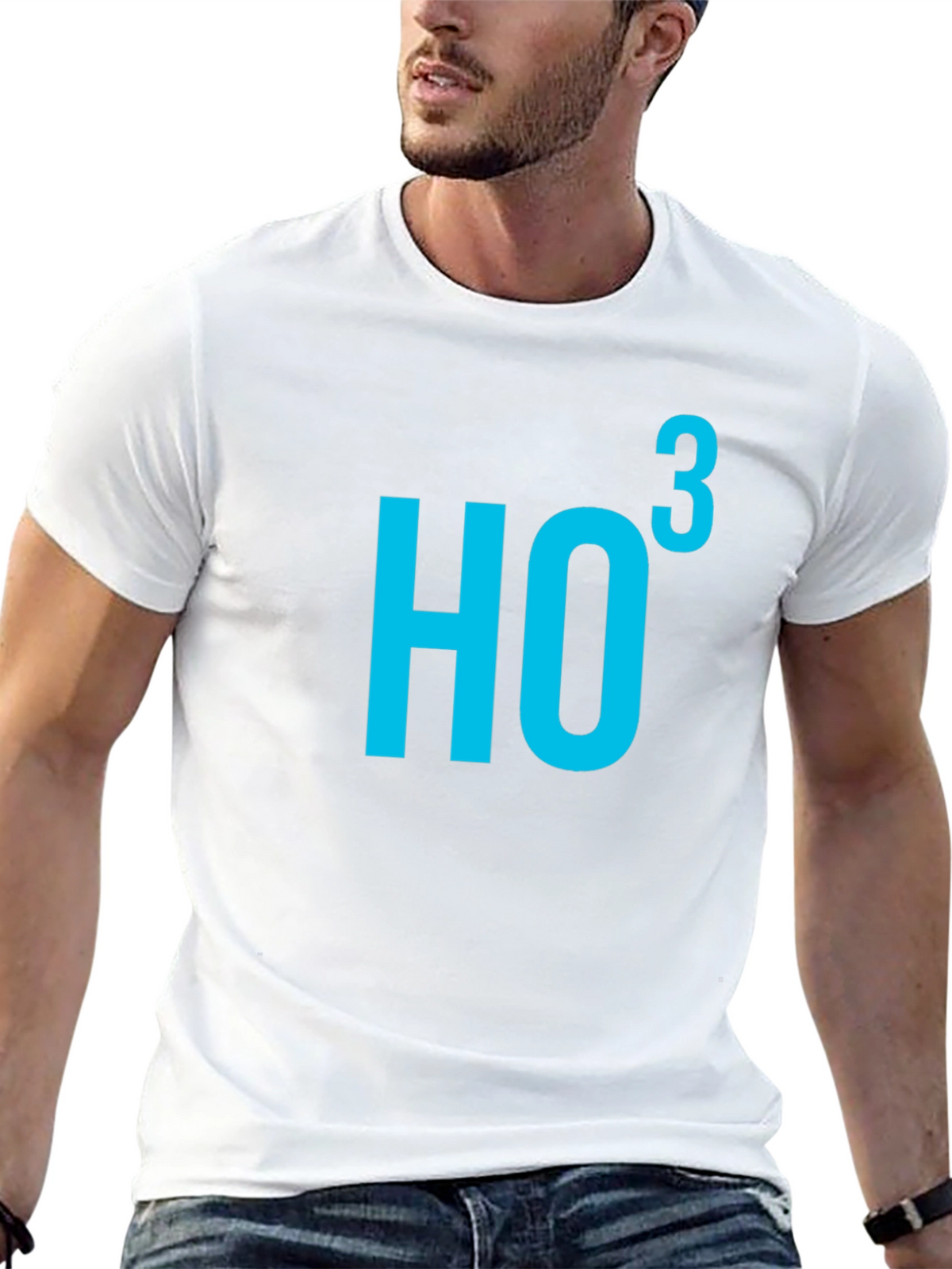 HO3 Humor T-Shirt - Science Chemistry Joke Tee