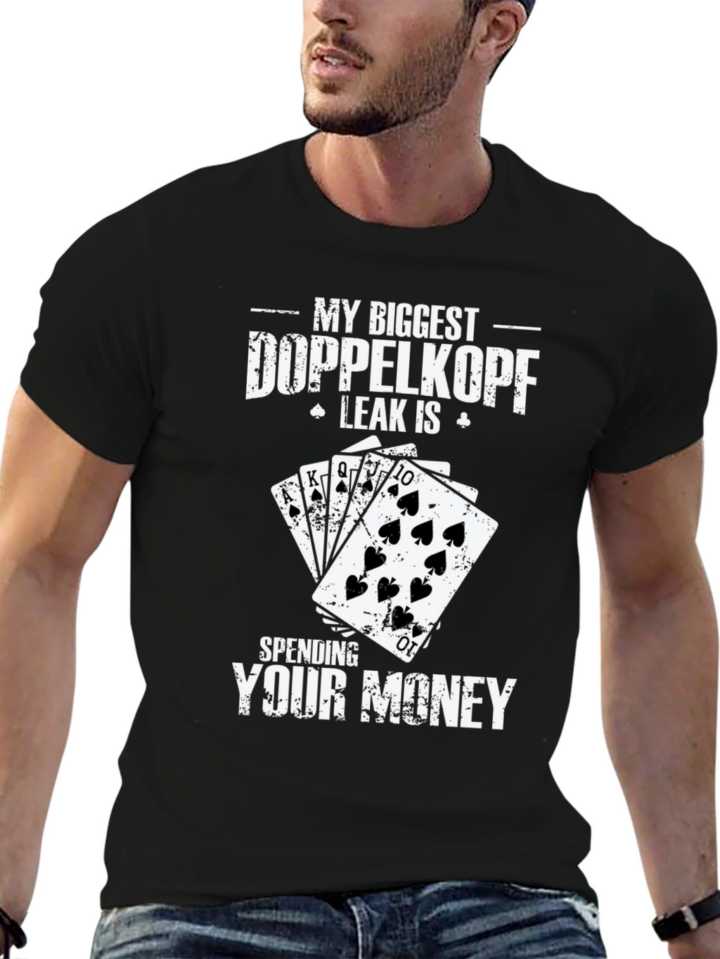 Doppelkopf Leak T-Shirt - Spending Your Money