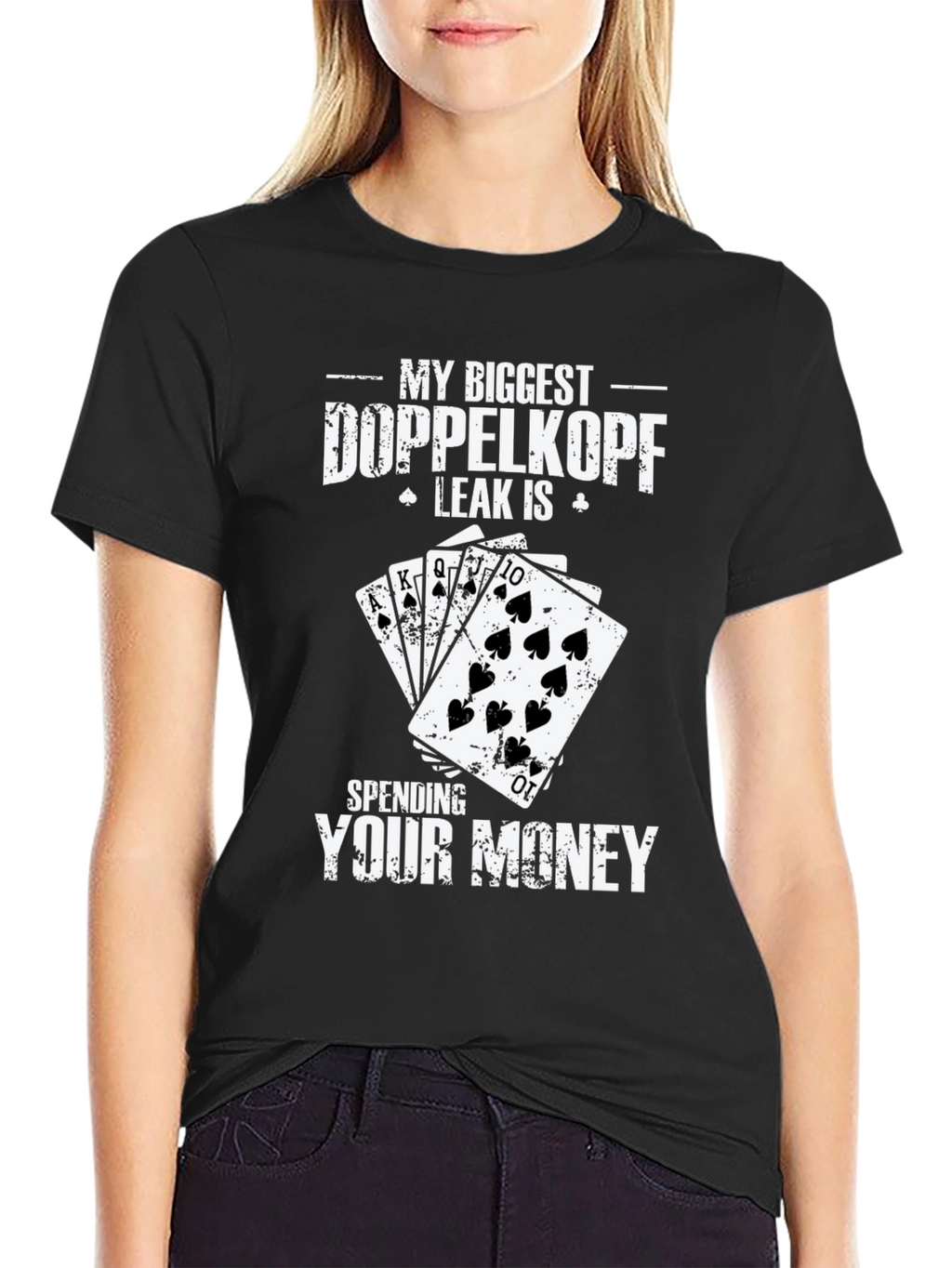 Doppelkopf Leak T-Shirt - Spending Your Money