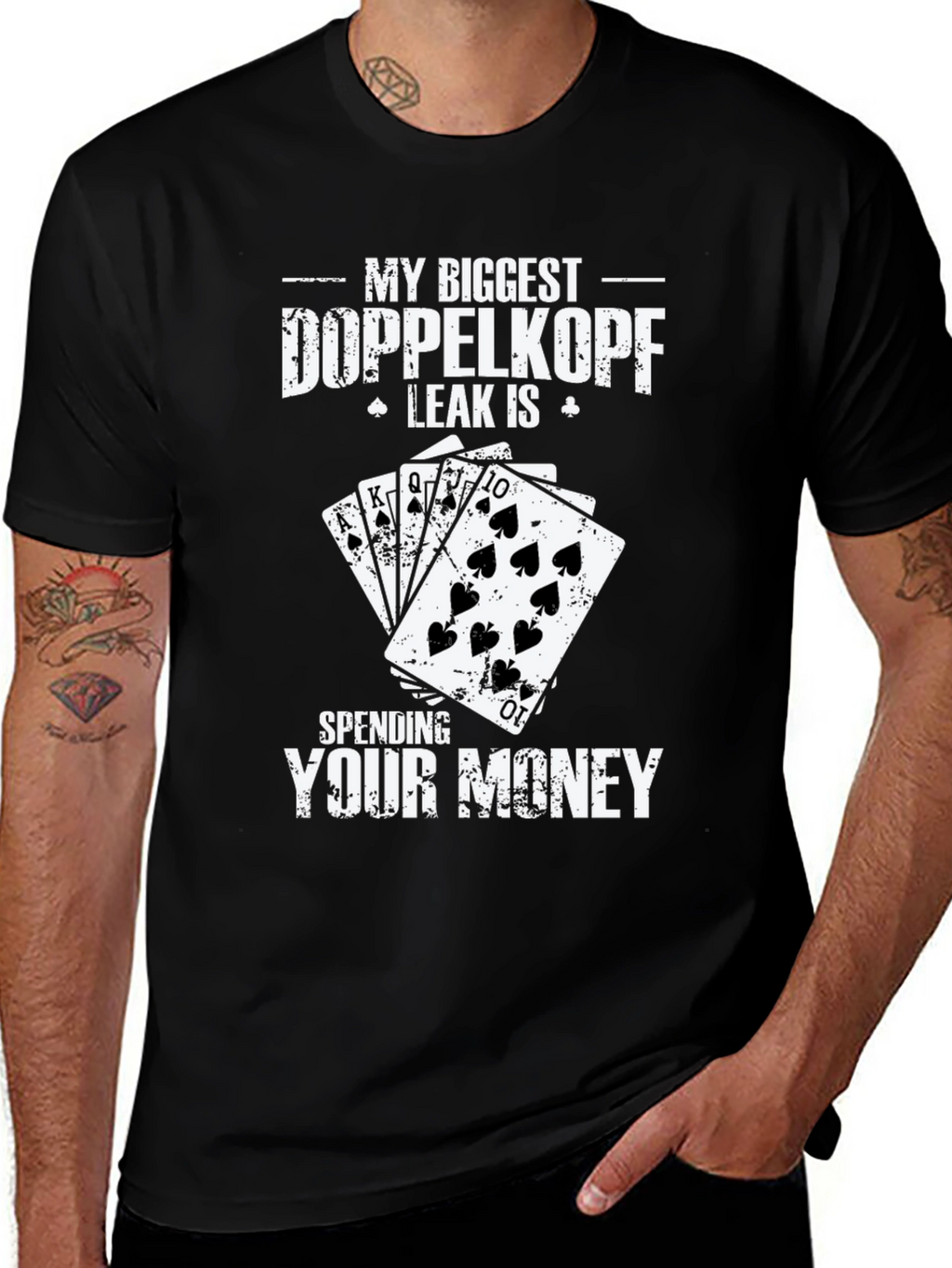 Doppelkopf Leak T-Shirt - Spending Your Money