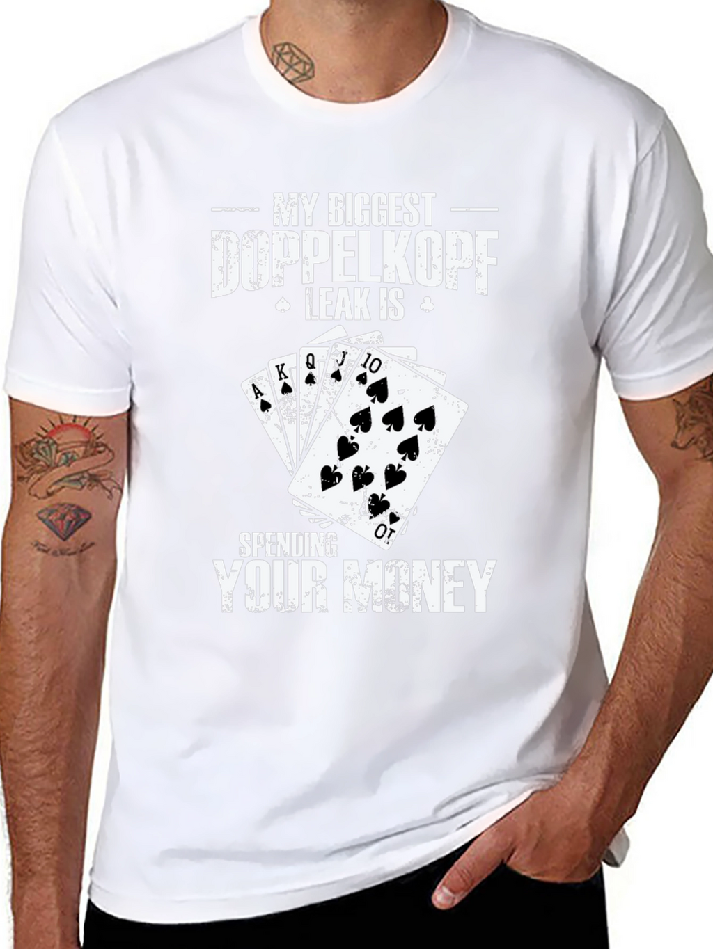 Doppelkopf Leak T-Shirt - Spending Your Money