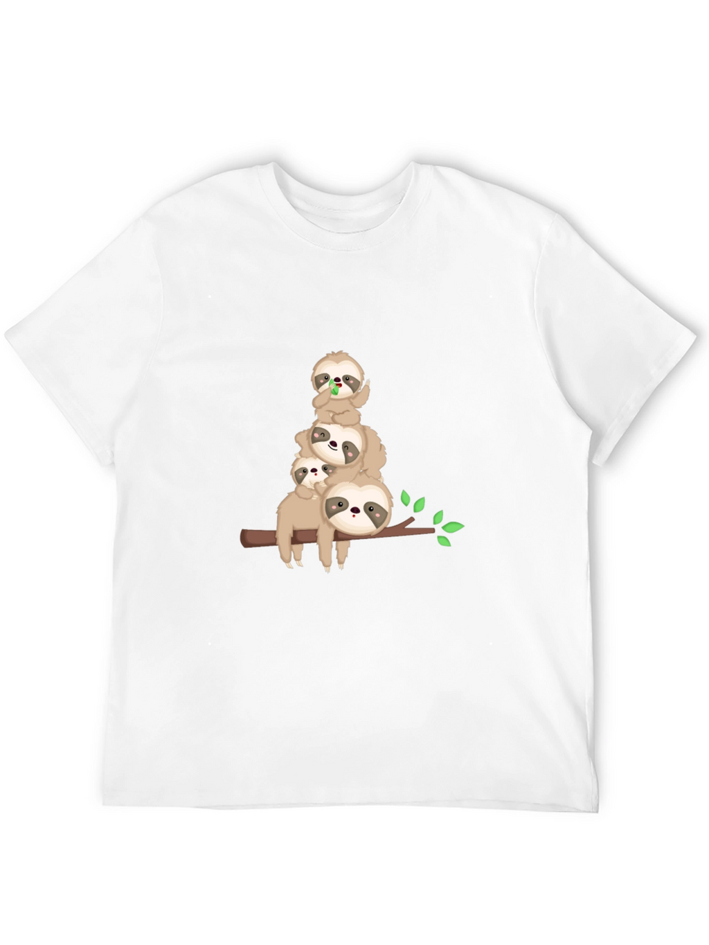 Sloth Family Stack T-Shirt