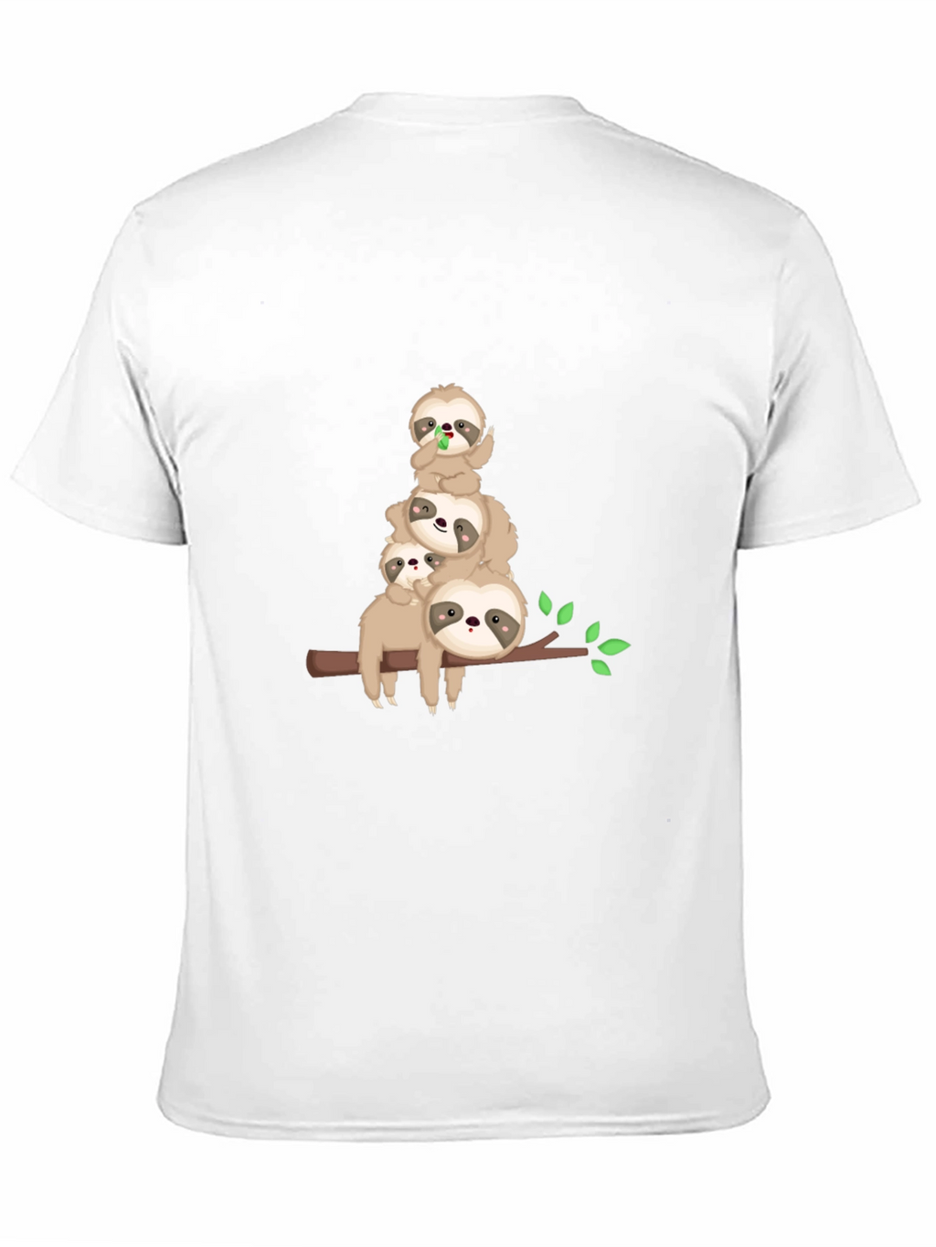 Sloth Family Stack T-Shirt