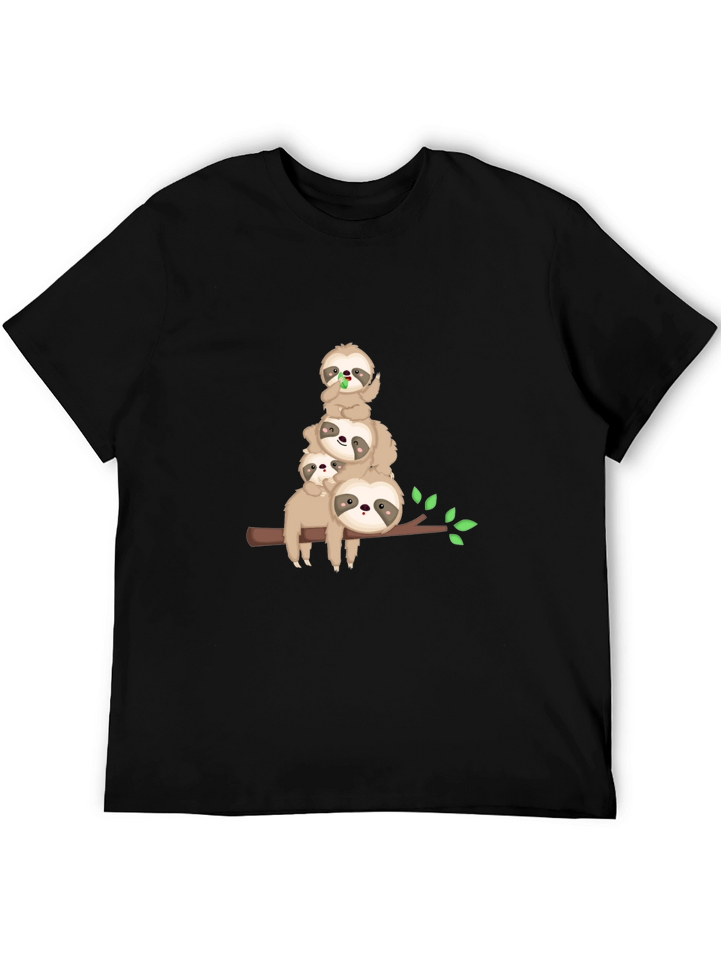 Sloth Family Stack T-Shirt