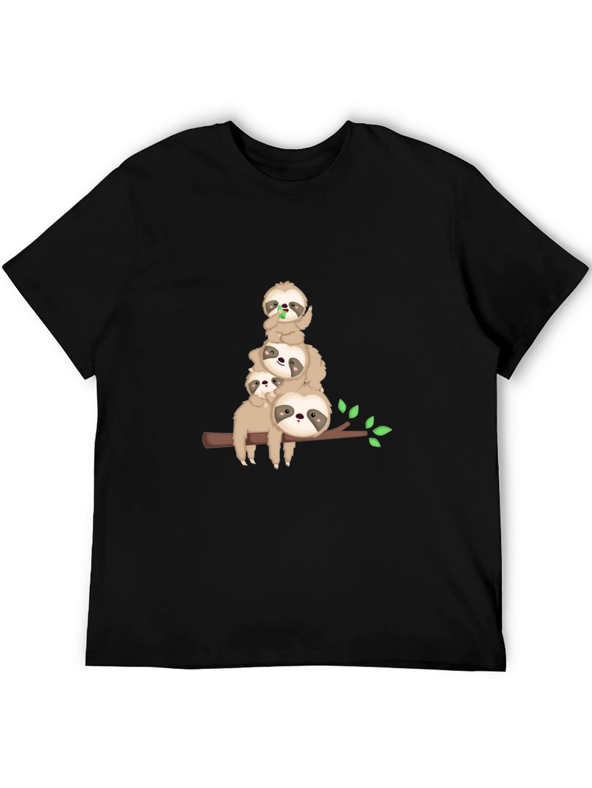 Sloth Family Stack T-Shirt