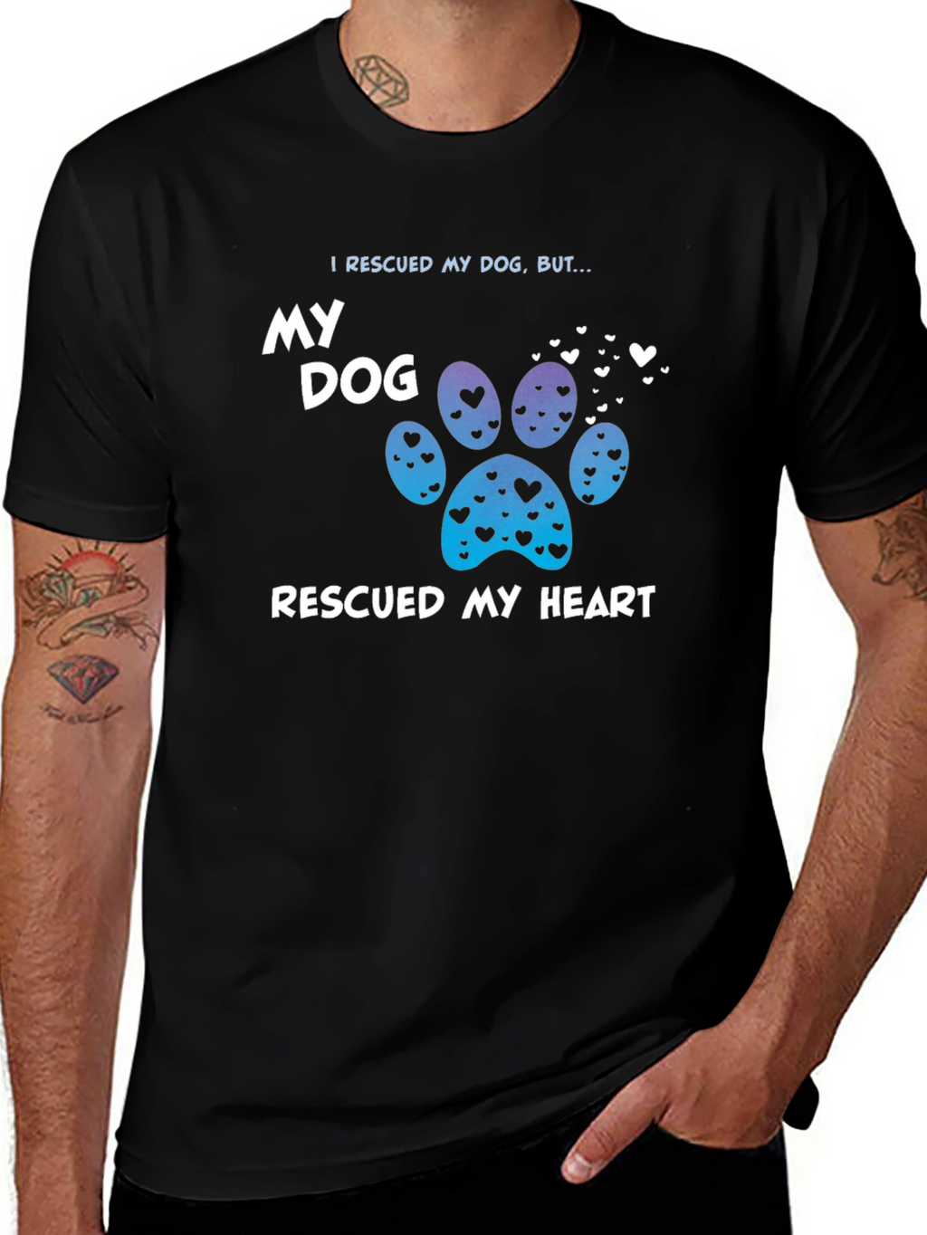 Rescued My Dog T-Shirt