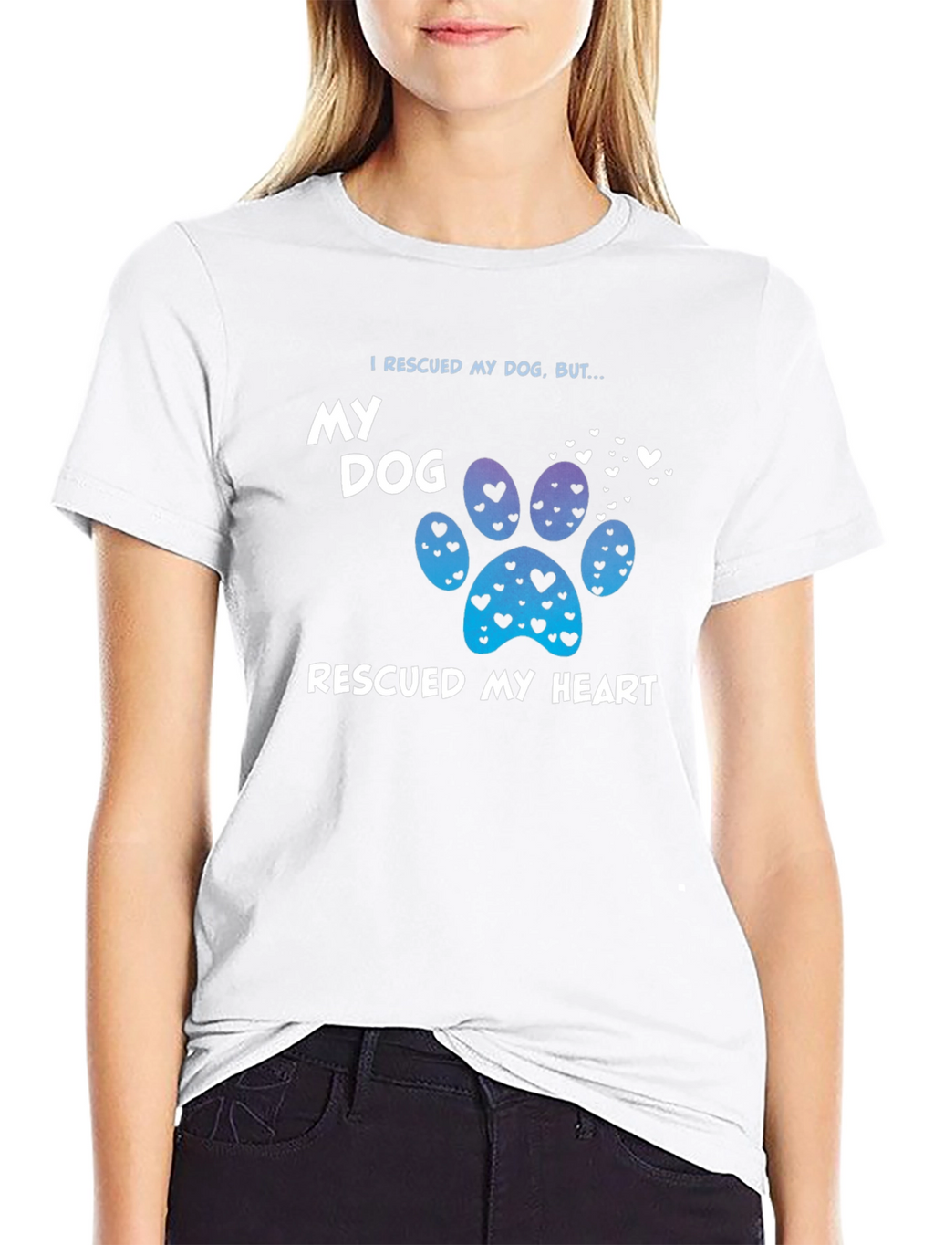 Rescued My Dog T-Shirt