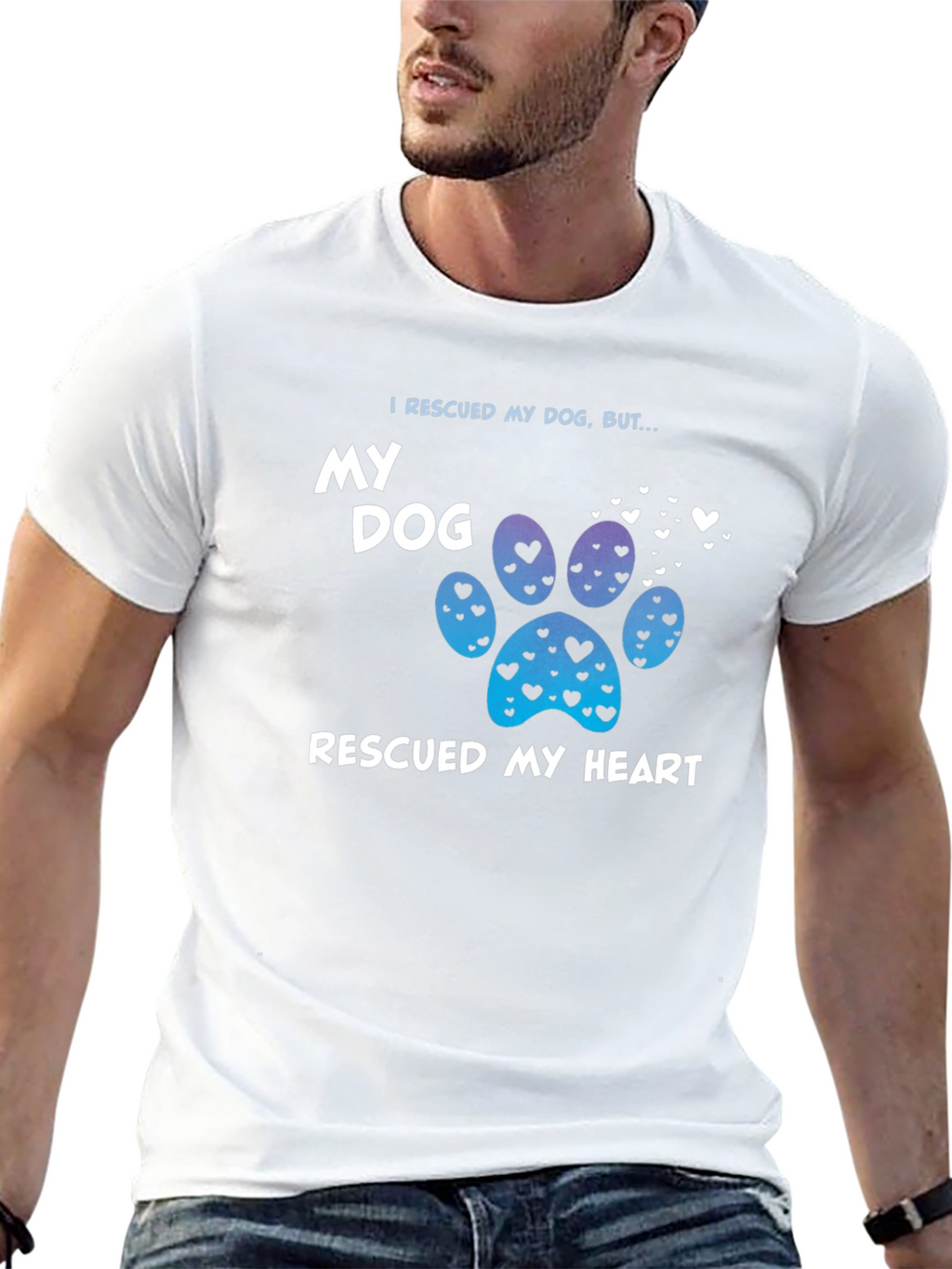 Rescued My Dog T-Shirt