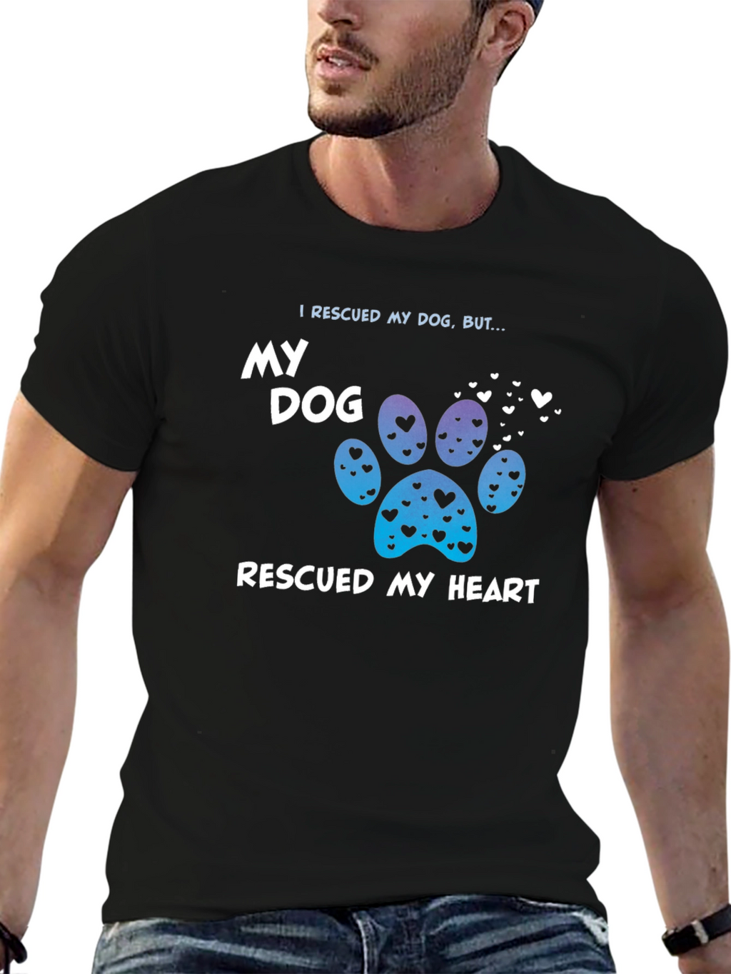 Rescued My Dog T-Shirt