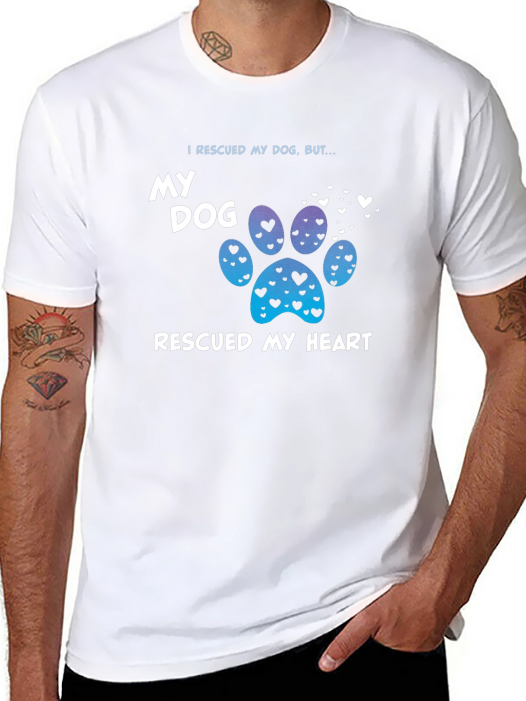Rescued My Dog T-Shirt