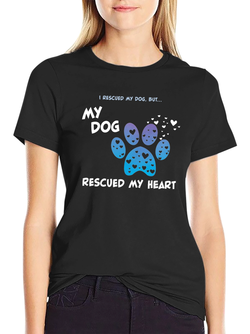 Rescued My Dog T-Shirt