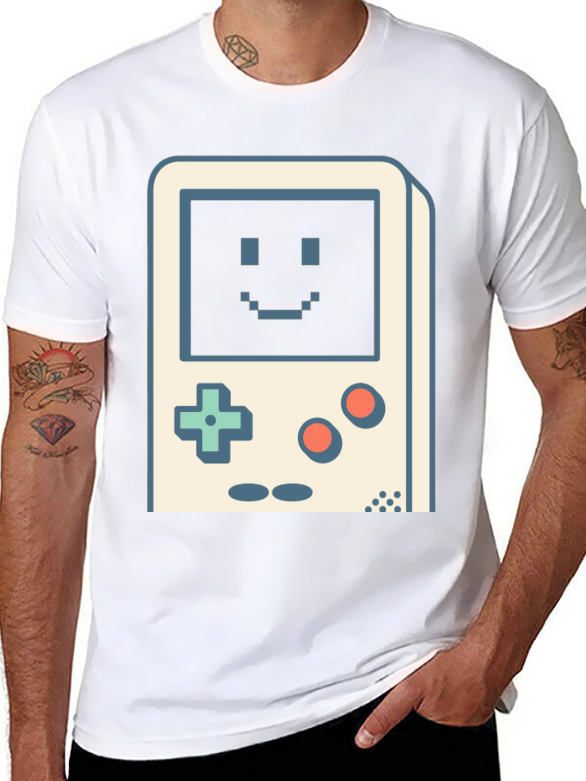 Retro Game Console T-Shirt - Pixelated Fun