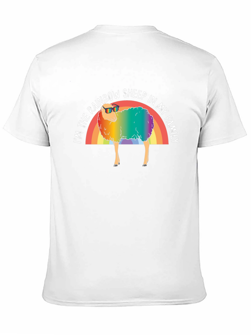 Rainbow Sheep LGBTQ Pride T-Shirt