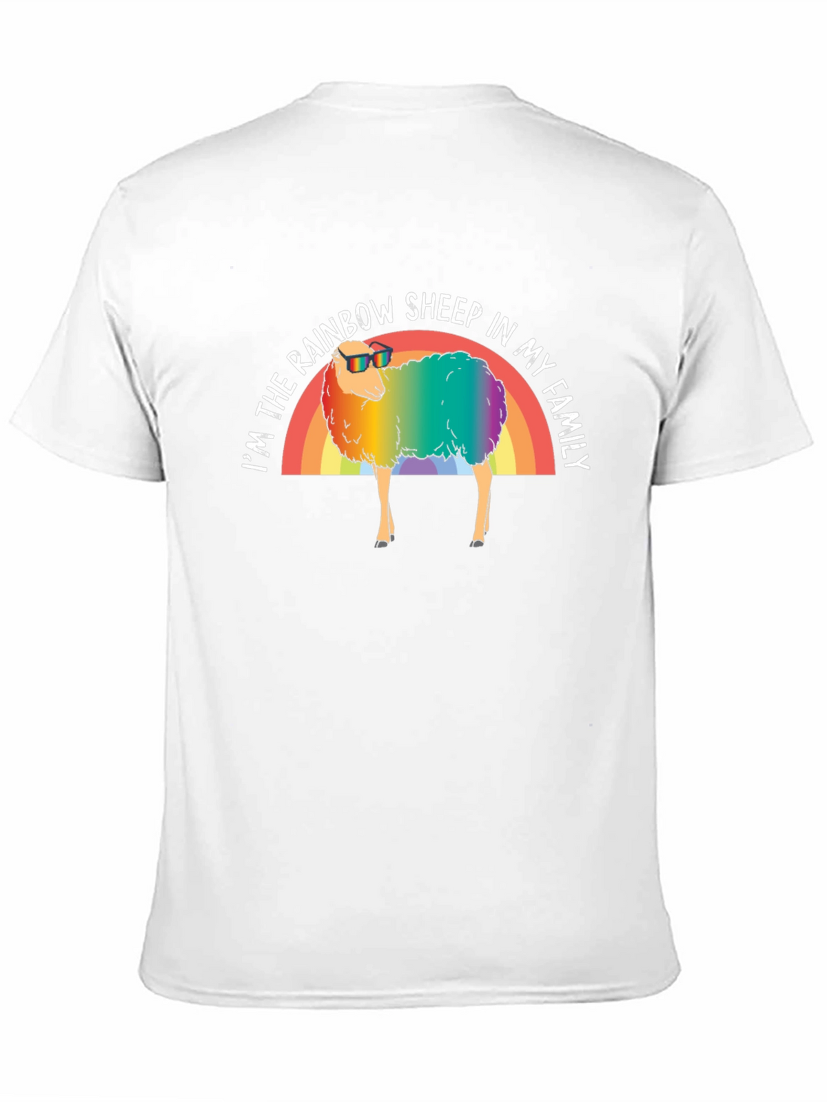 Rainbow Sheep LGBTQ Pride T-Shirt